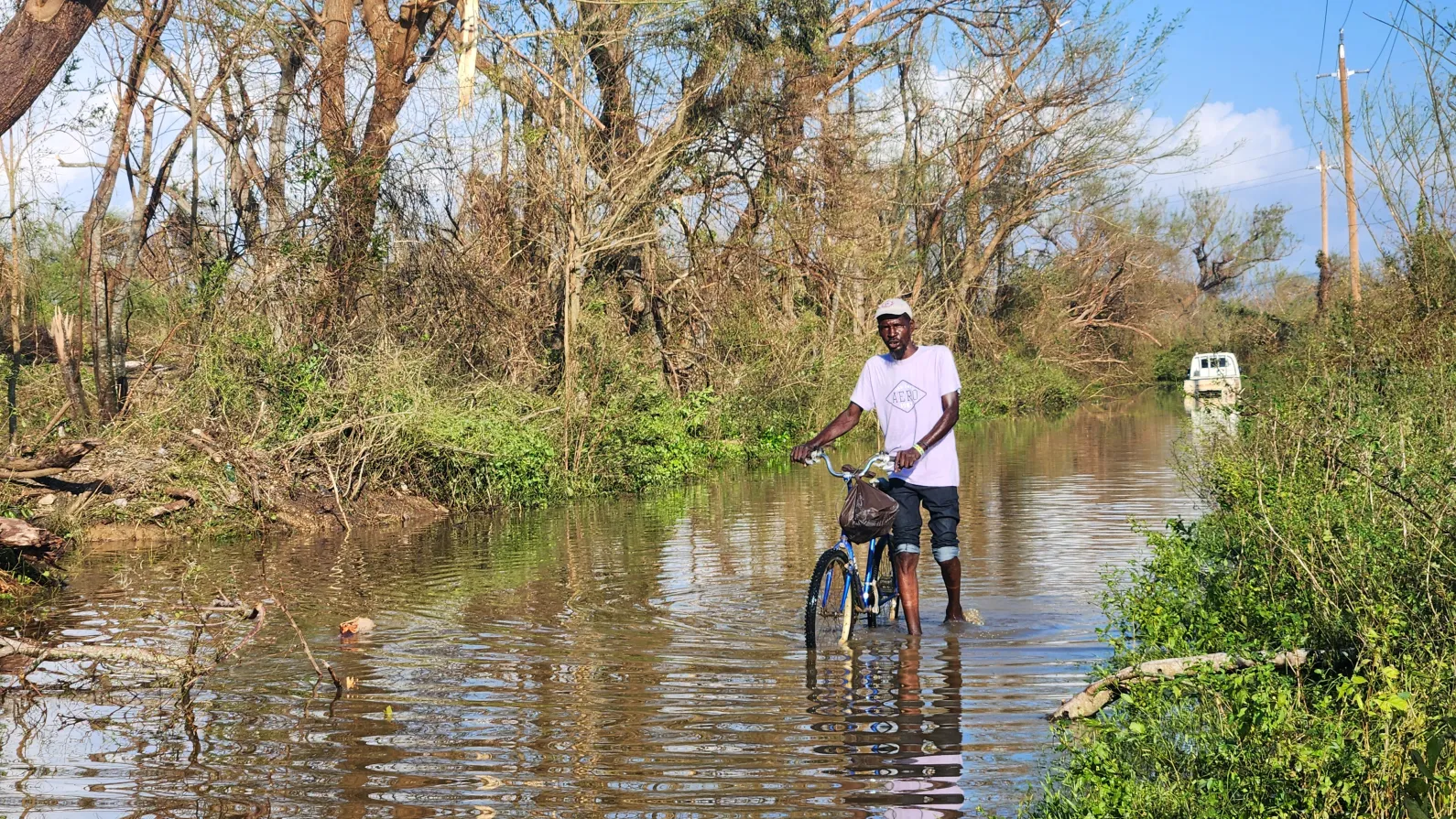Hurricane Melissa damage in Jamaica