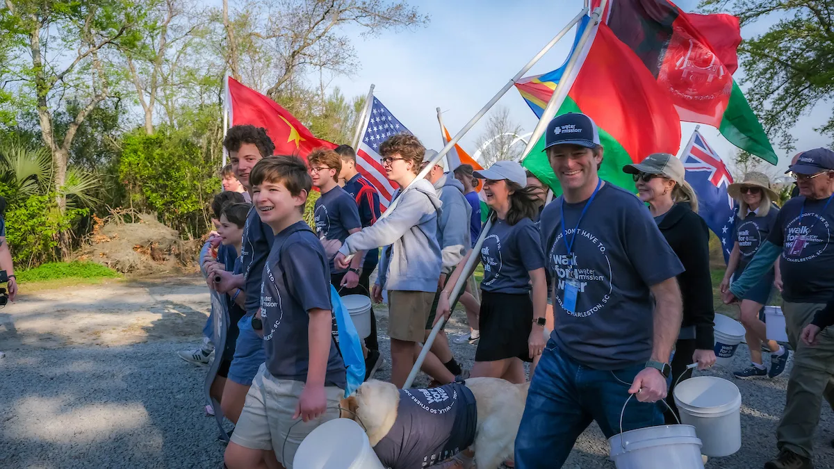 Walk for Water in Charleston