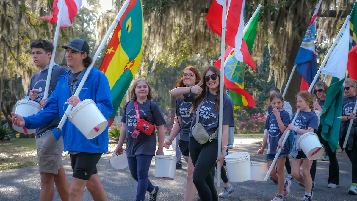 Walk for Water in Charleston