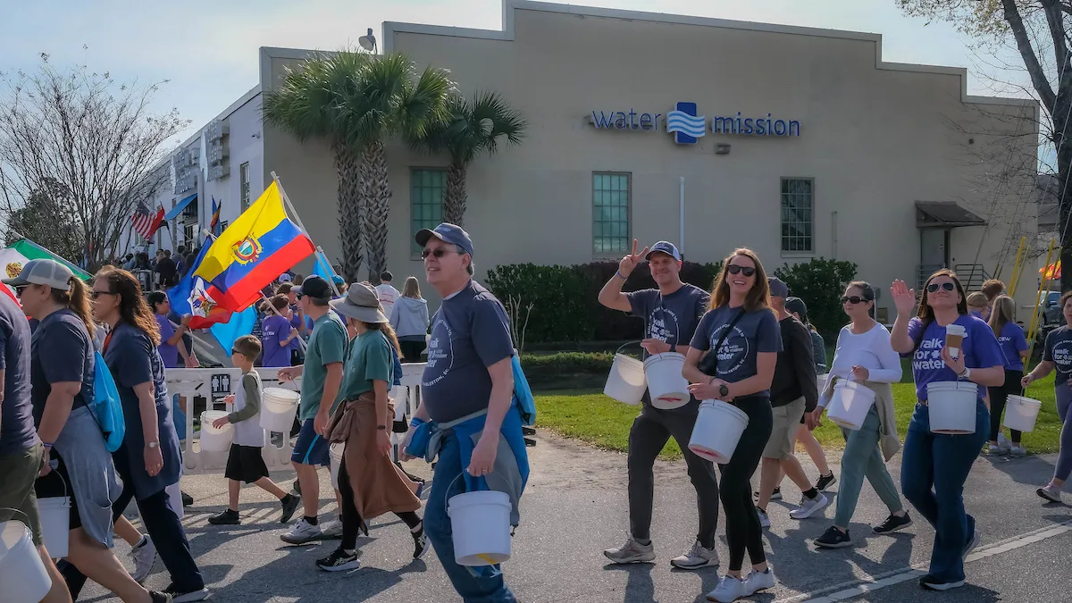 Walk for Water in Charleston
