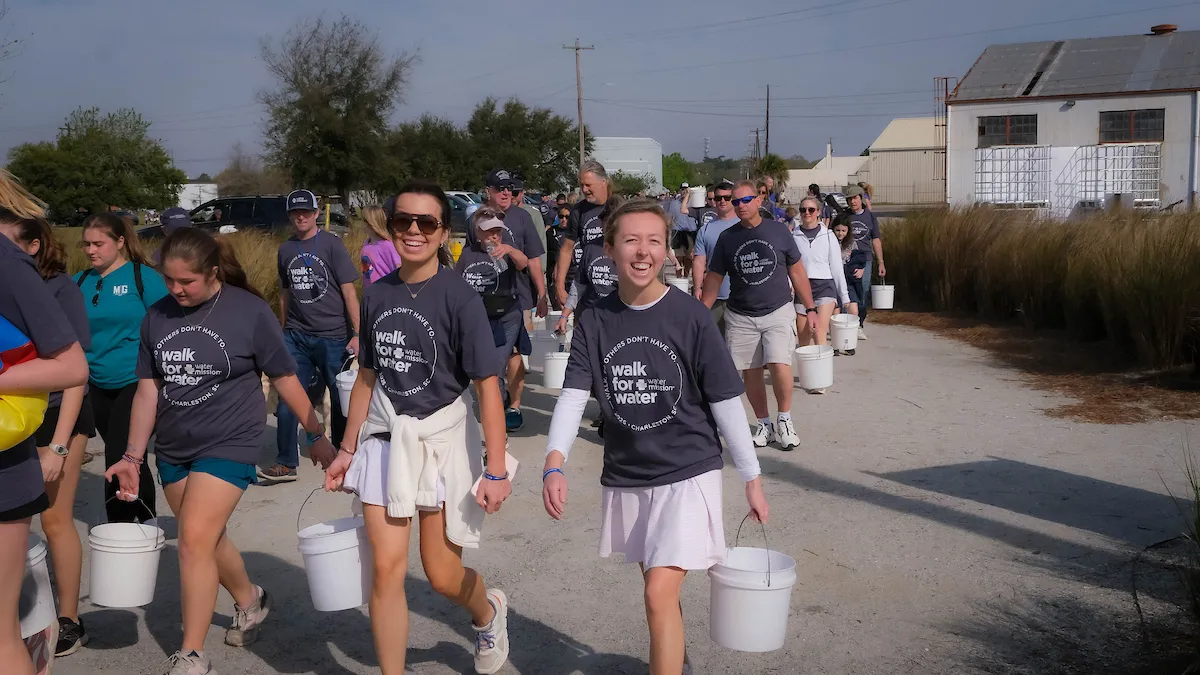 Walk for Water in Charleston