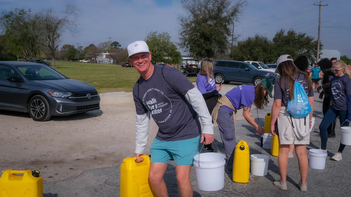 Walk for Water in Charleston