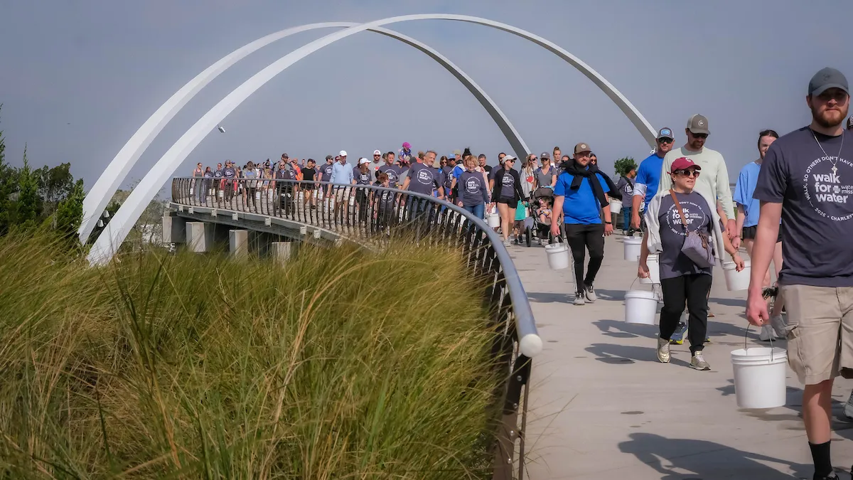 Walk for Water in Charleston