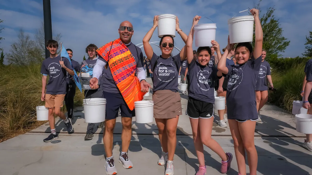 Walk for Water in Charleston