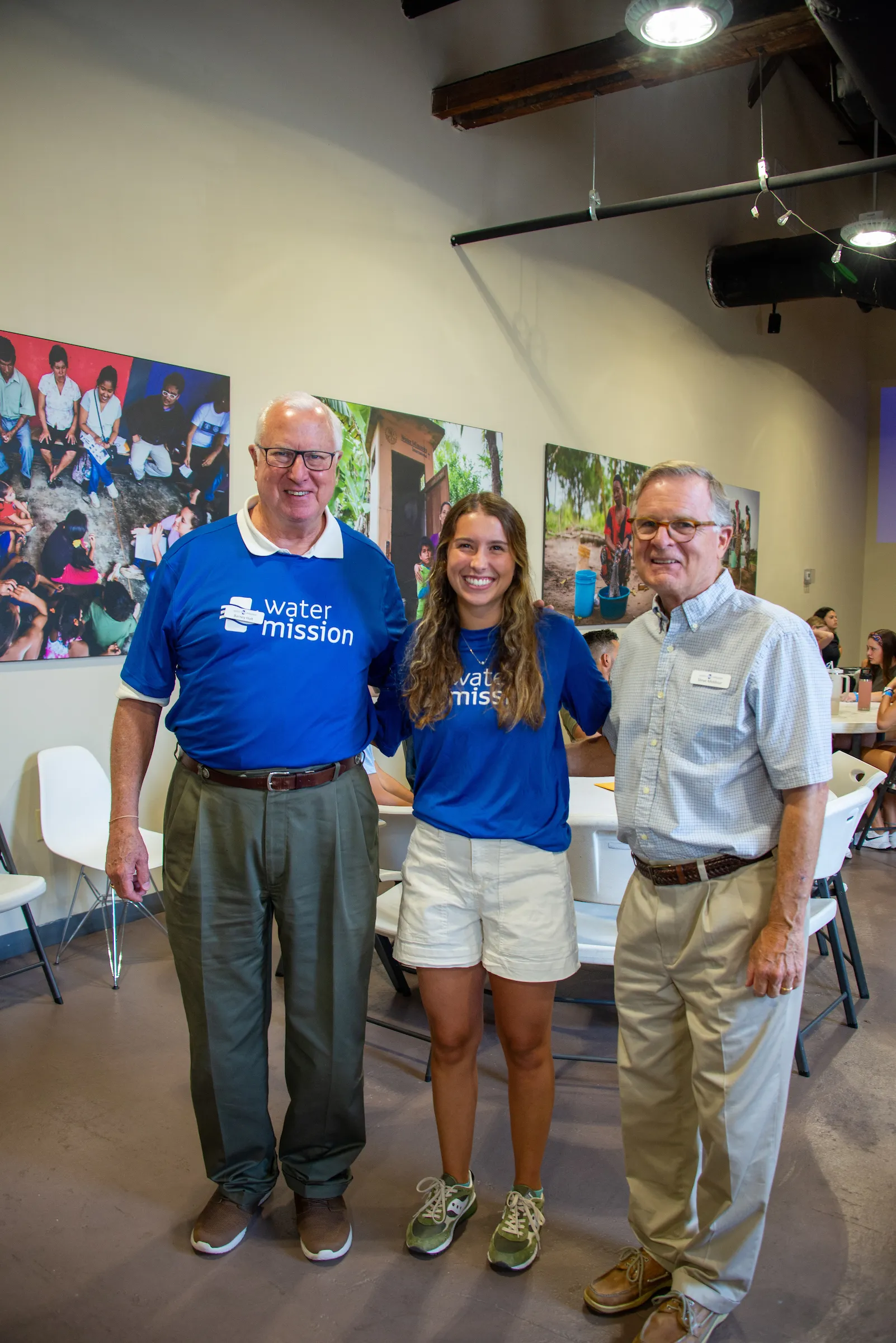 Water Mission volunteers.