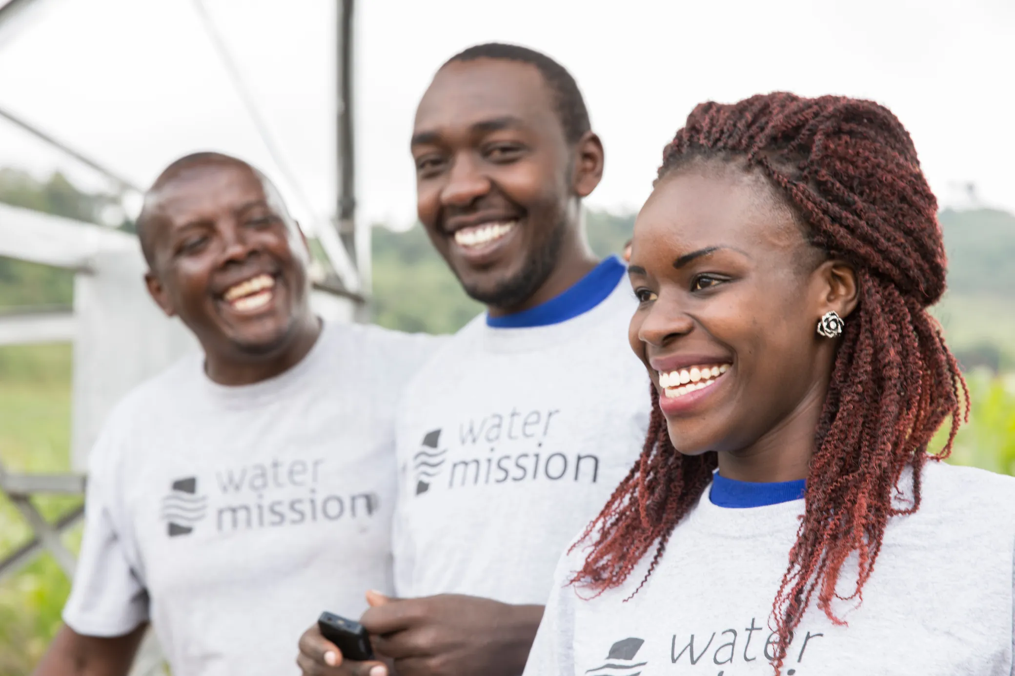 Water Mission staff