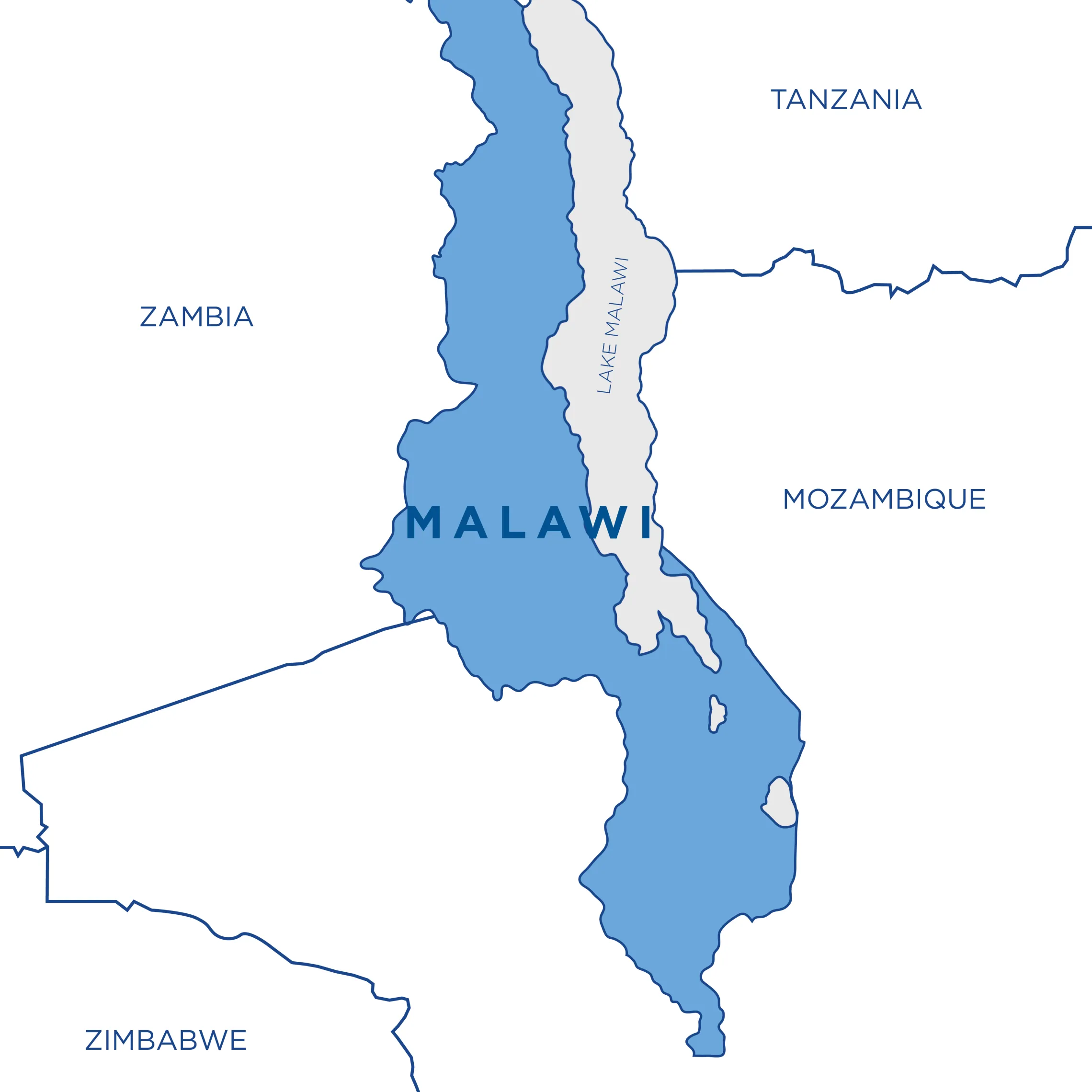 Map of Malawi