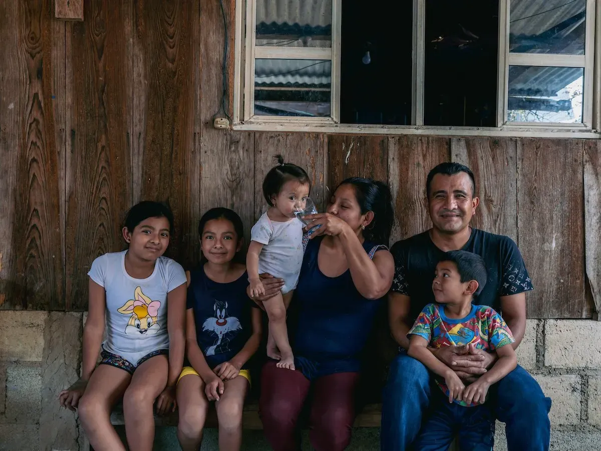 Omar, Jasmine and family