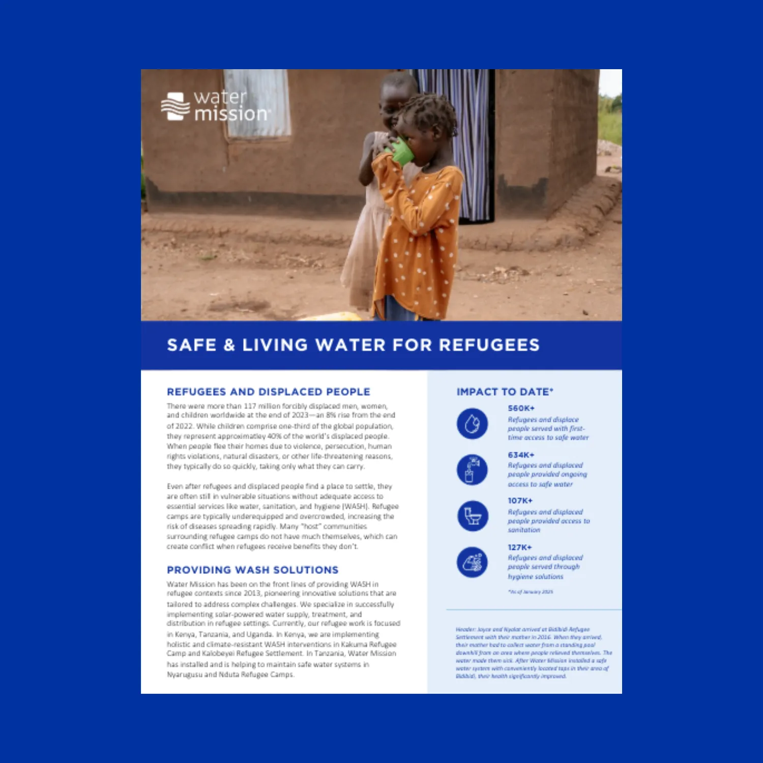 Safe Water for Refugees