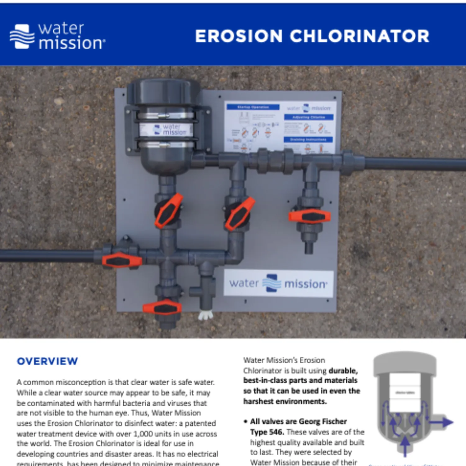 Erosion Chlorinator