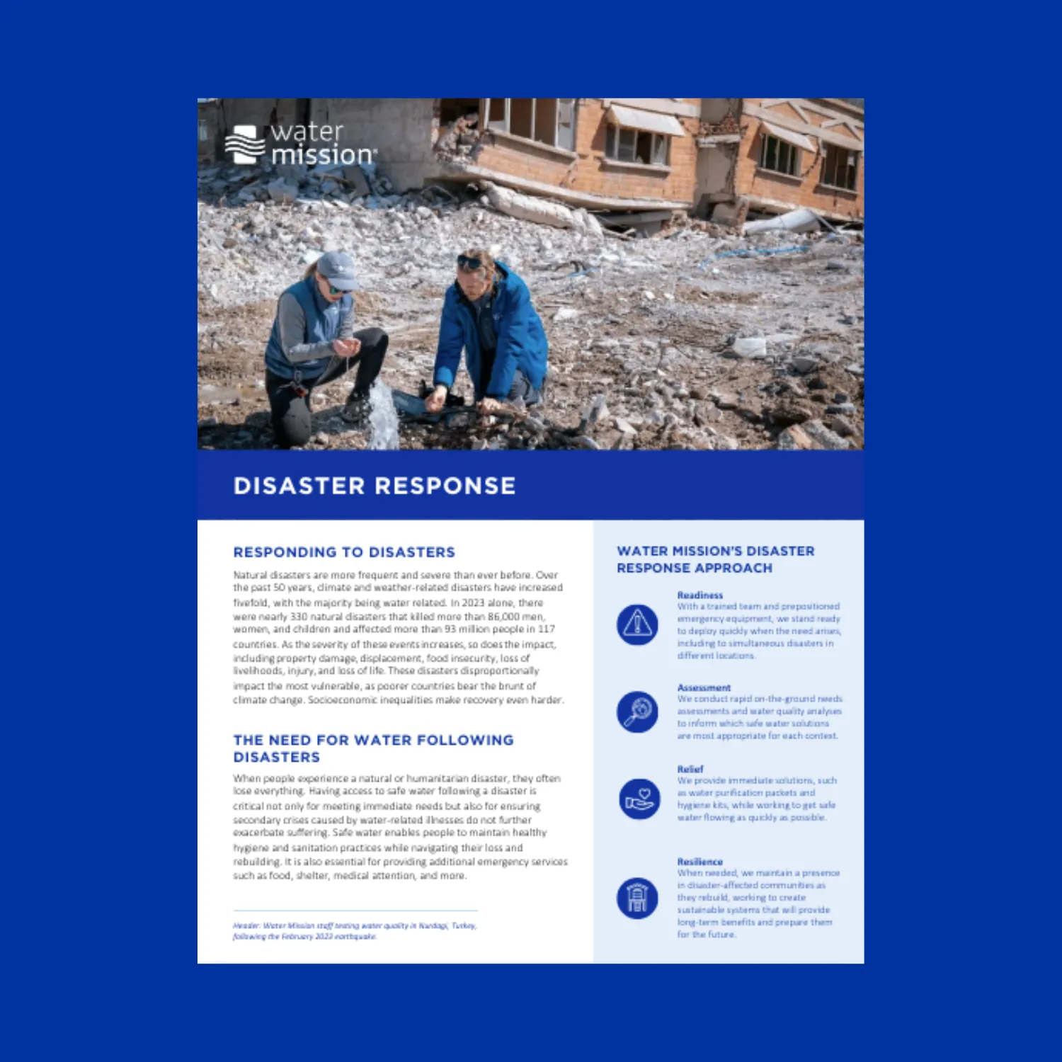 Disaster Response Proposal