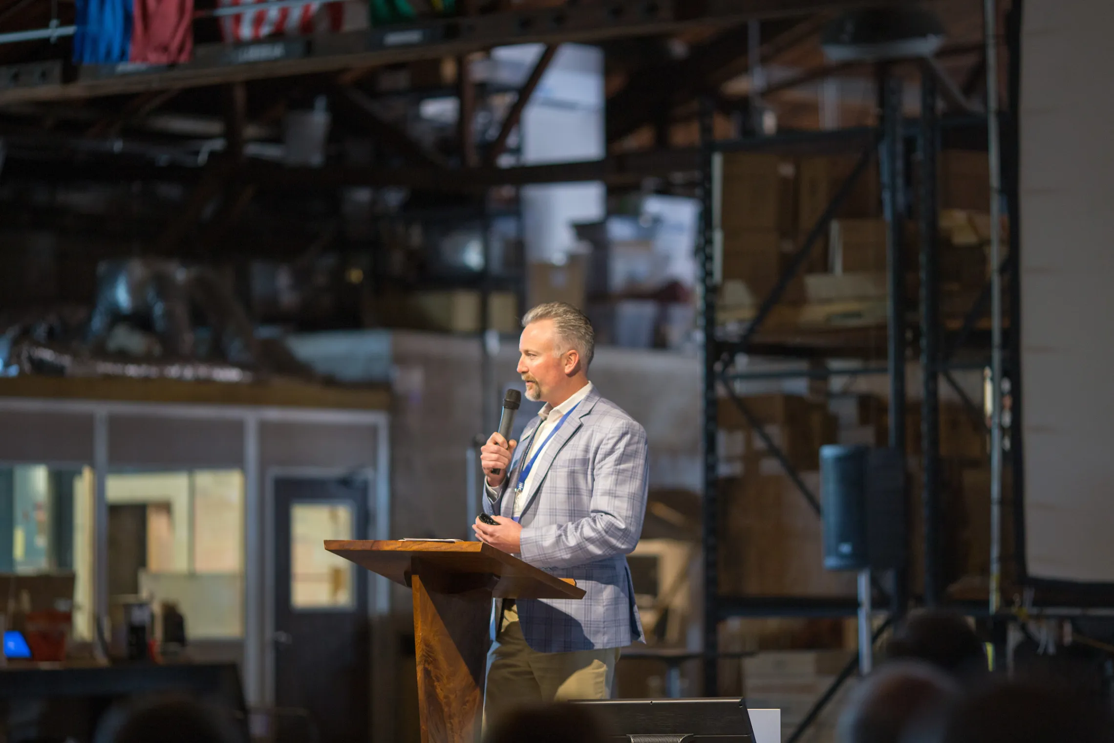 Speaker at Water Mission Event