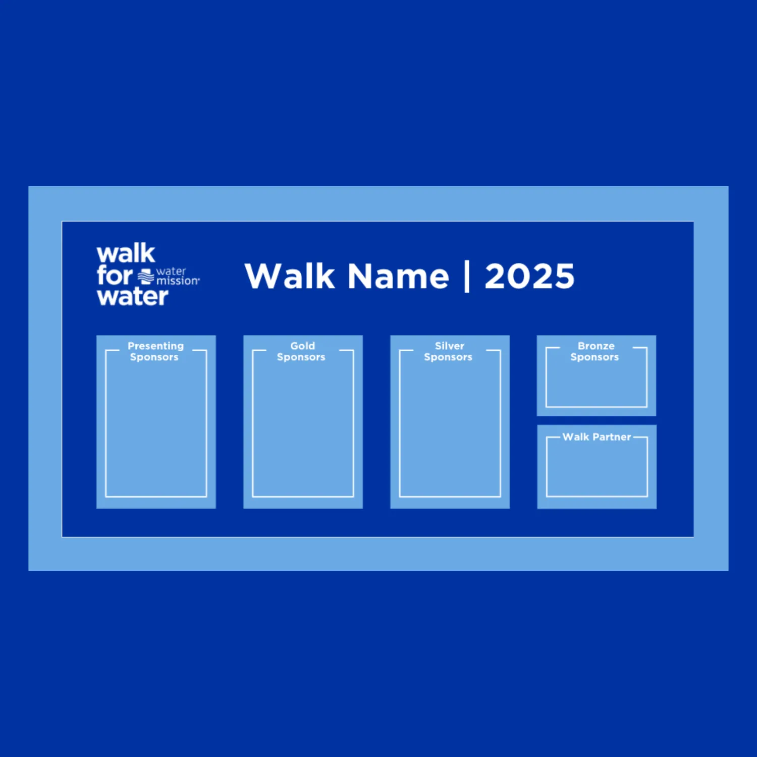 Sponsorship Banner Template