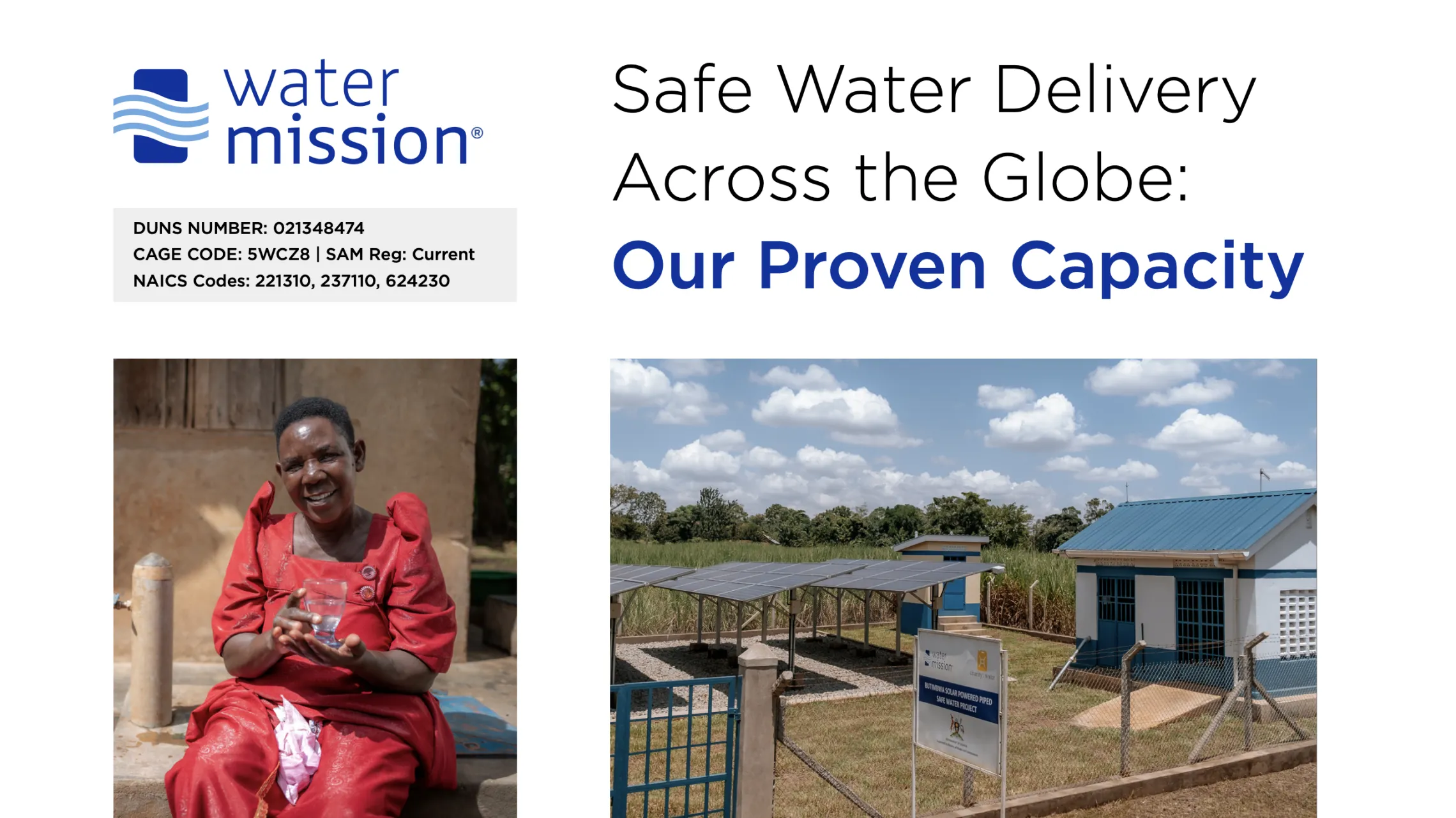 Water Mission General Capacity Statement