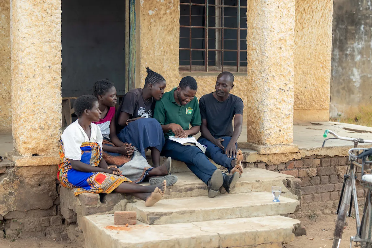 Pastor Brave and his students