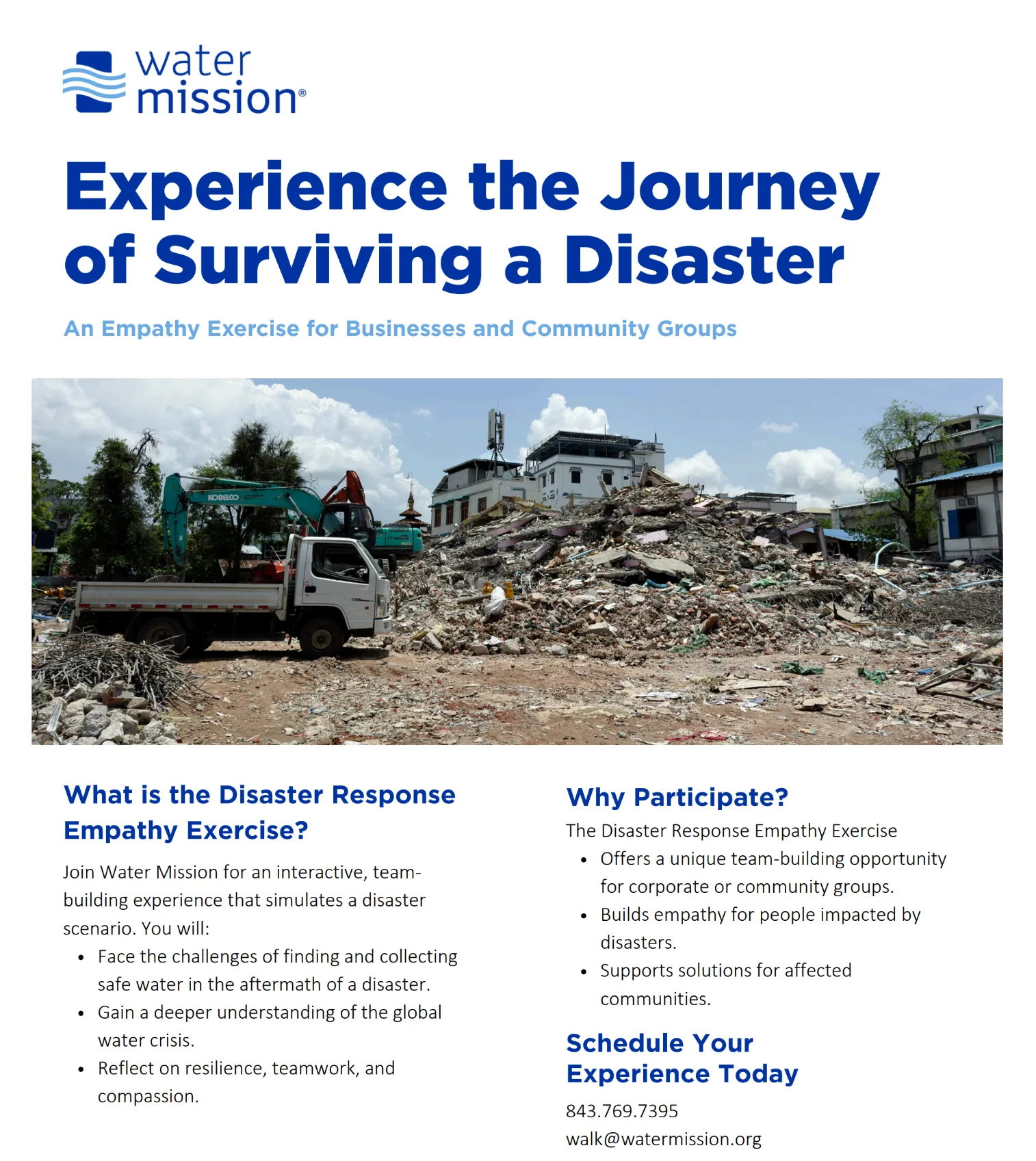 Experience the Journey of Surviving a Disaster