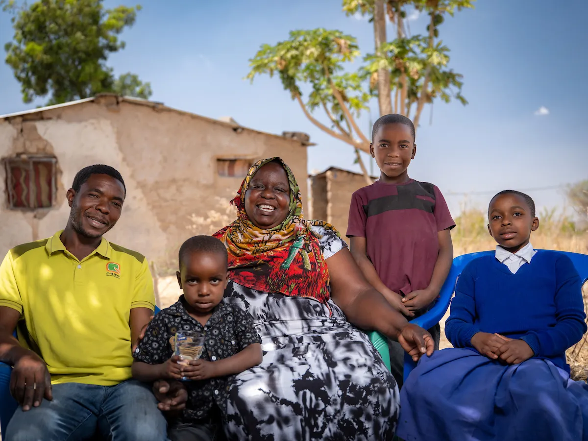 Pendo and her family