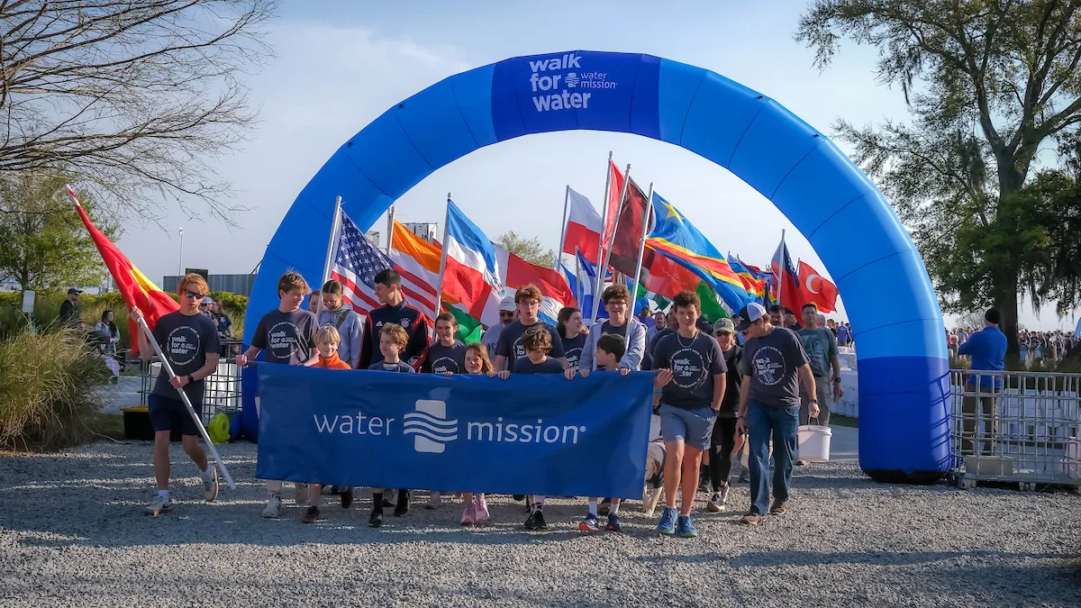 Walk for Water in Charleston