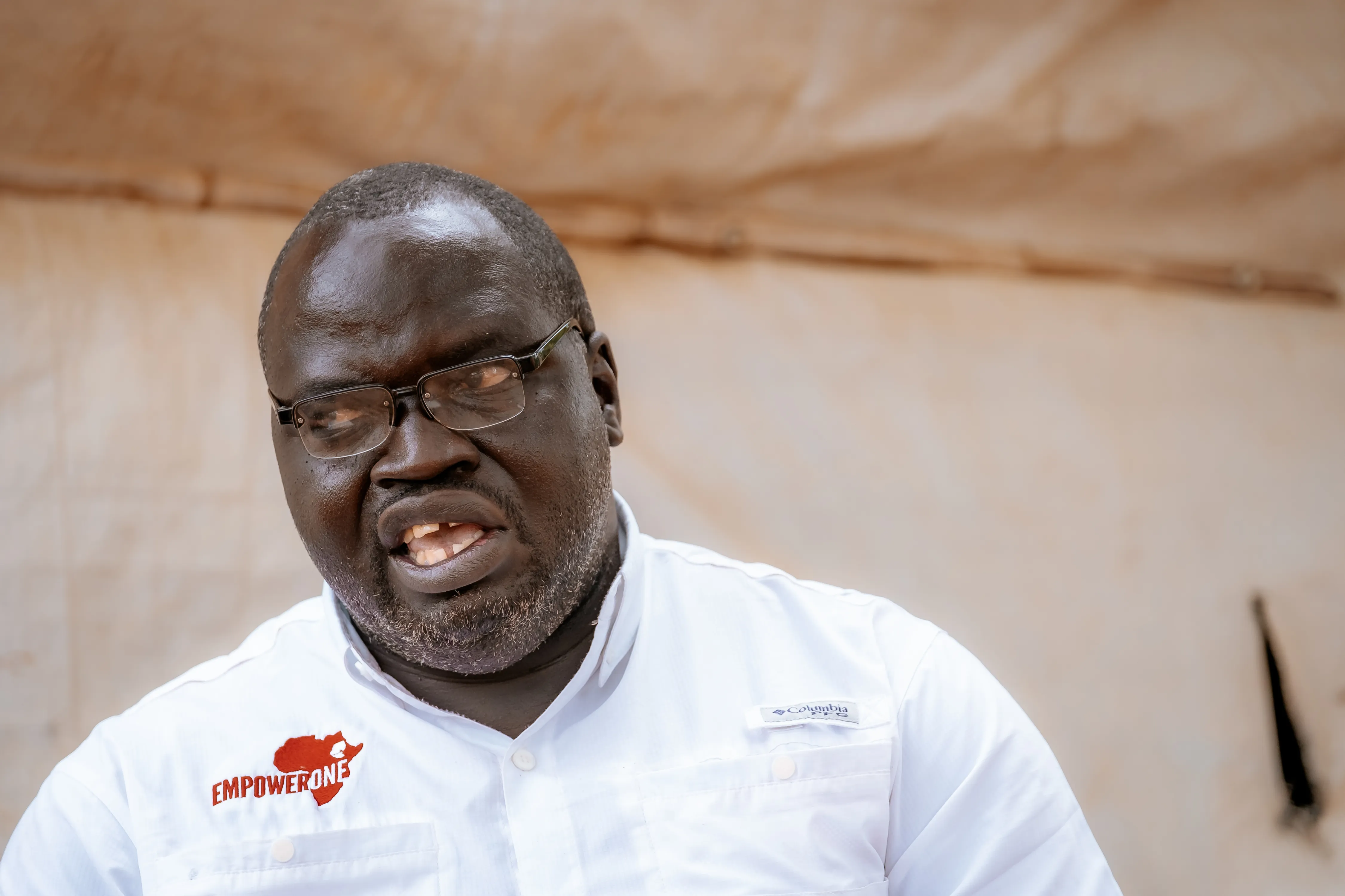 Pastor Yunda Andrew Duku is a Baptist pastor in Bidibidi Refugee Settlement in Uganda.