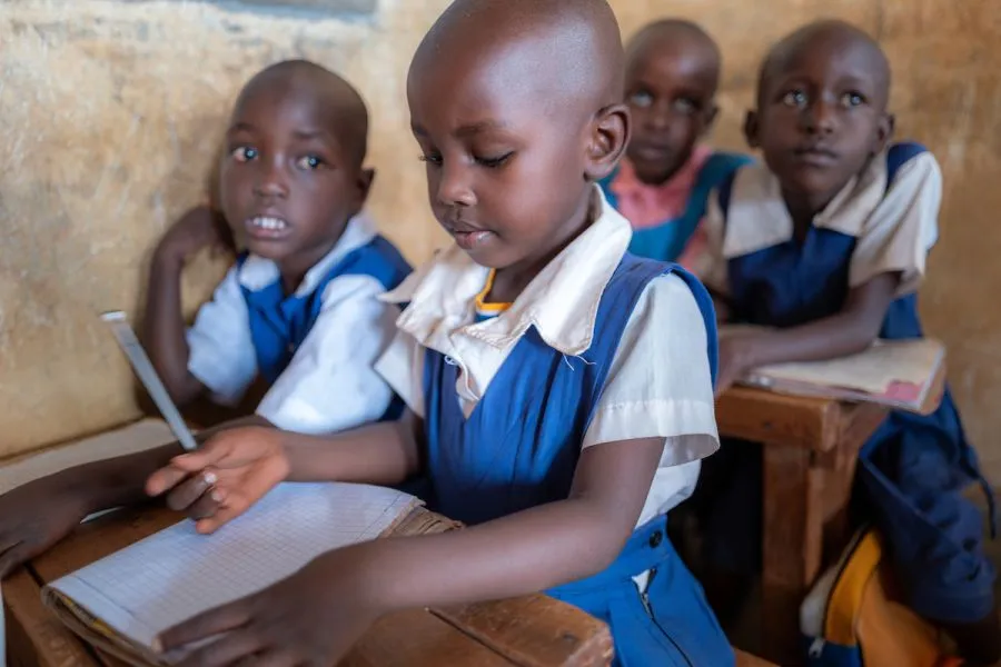 Children around the world miss 443 million school days each year due to water-related illnesses. Access to safe water makes it possible for children like Celestine to regularly attend school.