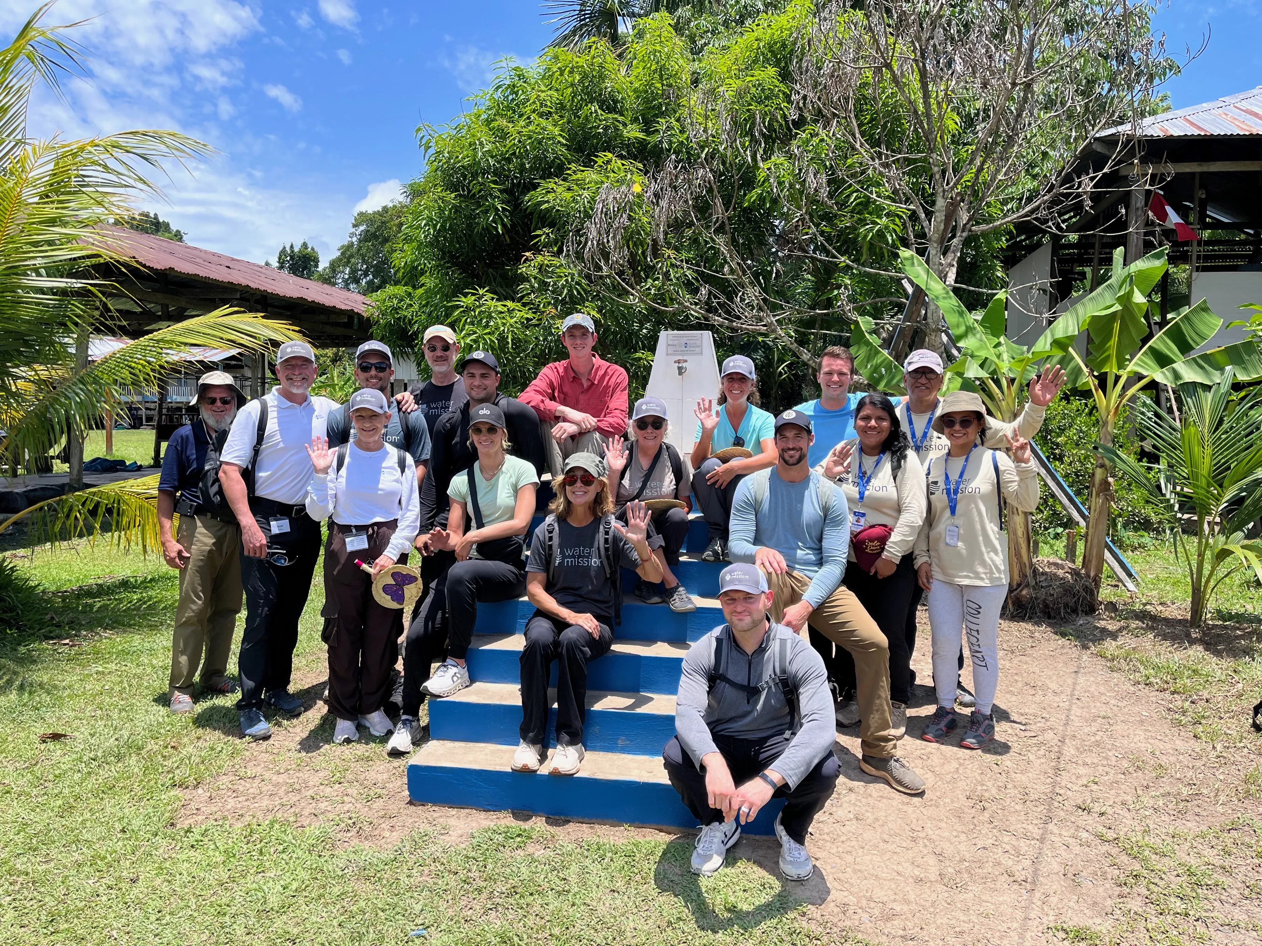 The Water Mission team in Peru.