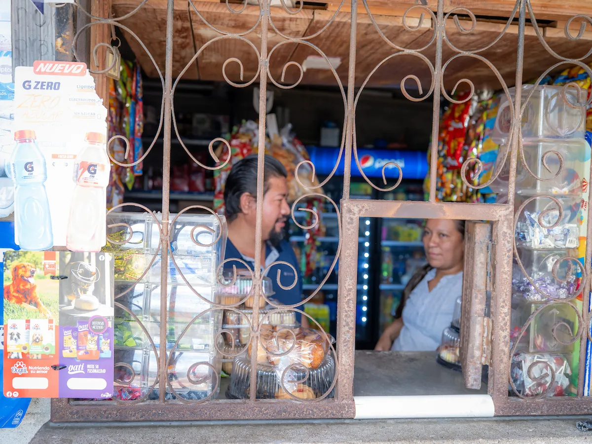 Denis at his business