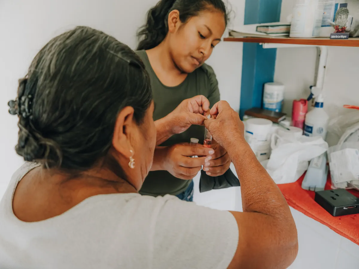 All-female safe water committee in San Martin de Letira, Peru