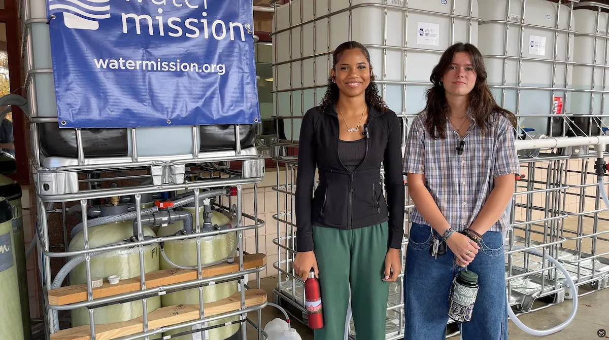 Students at Asheville High School