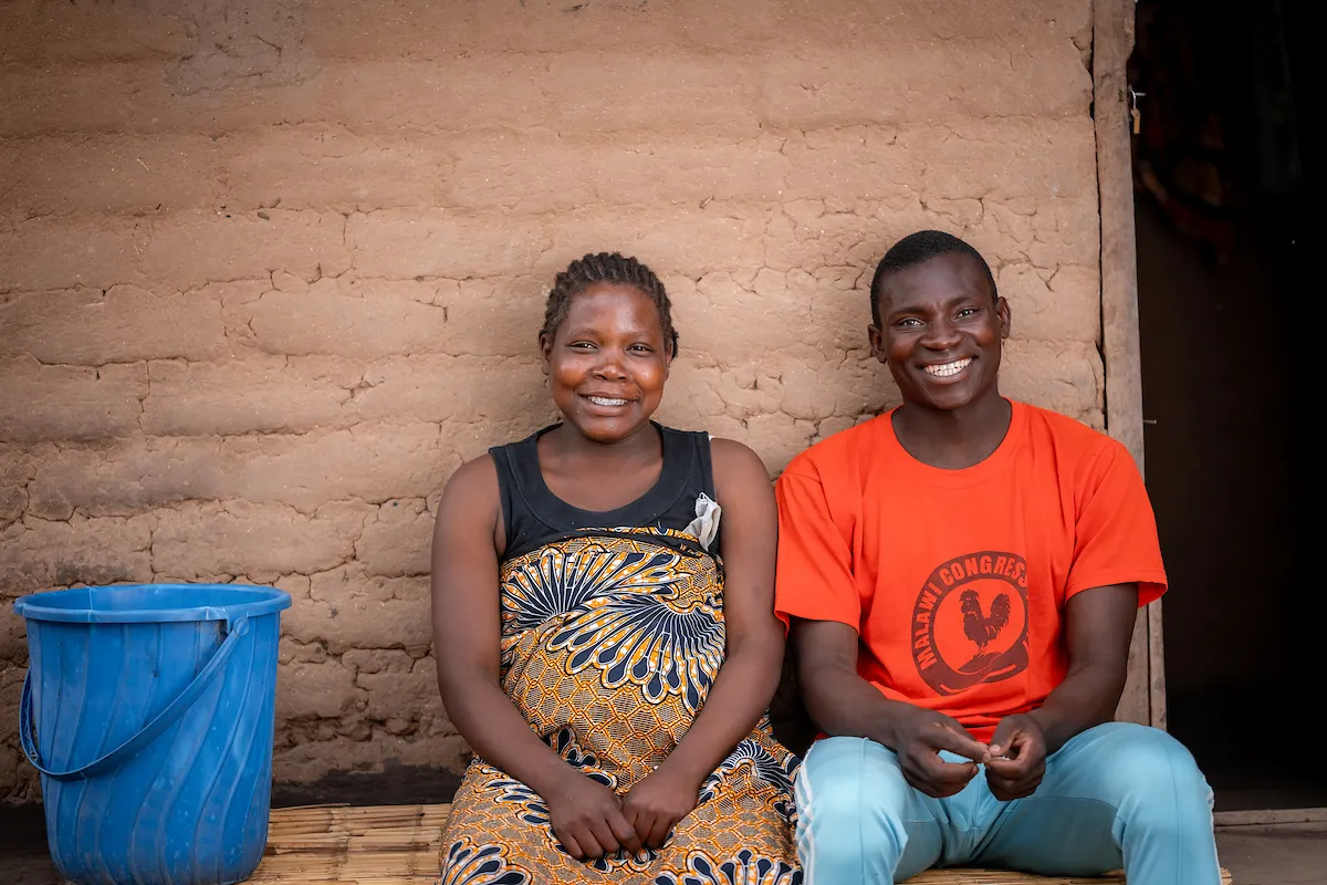 Matrida and her husband, Robert