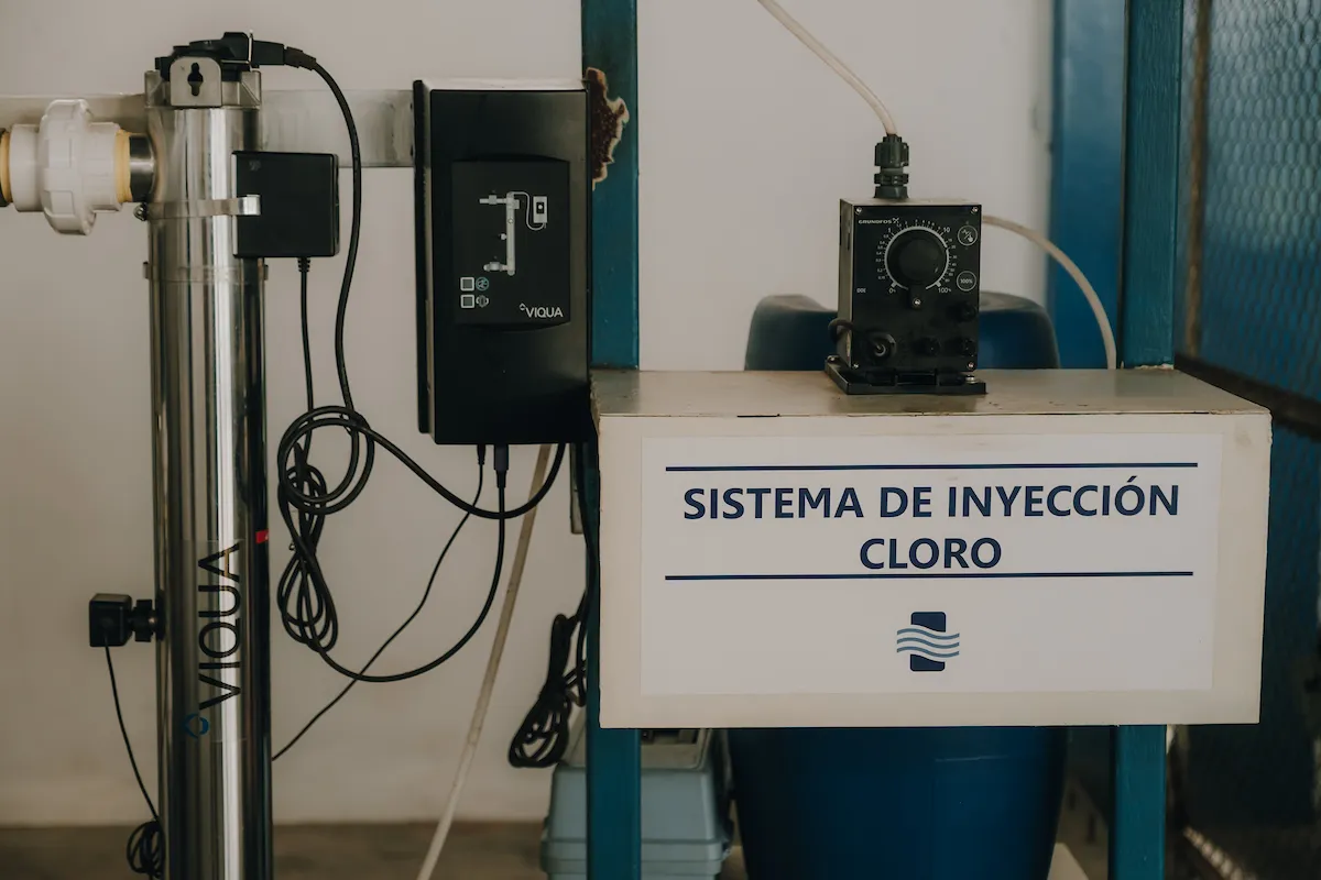 Water Mission safe water system equipment