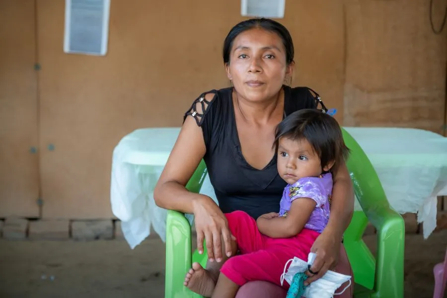 “If I could have safe water, we could all be healthy,” says Milagros. When she prays, “I ask that we would not have this scarcity of water.”