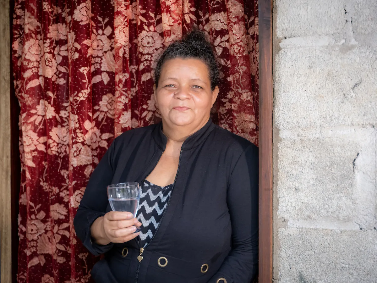 Esther in Honduras now has safe water