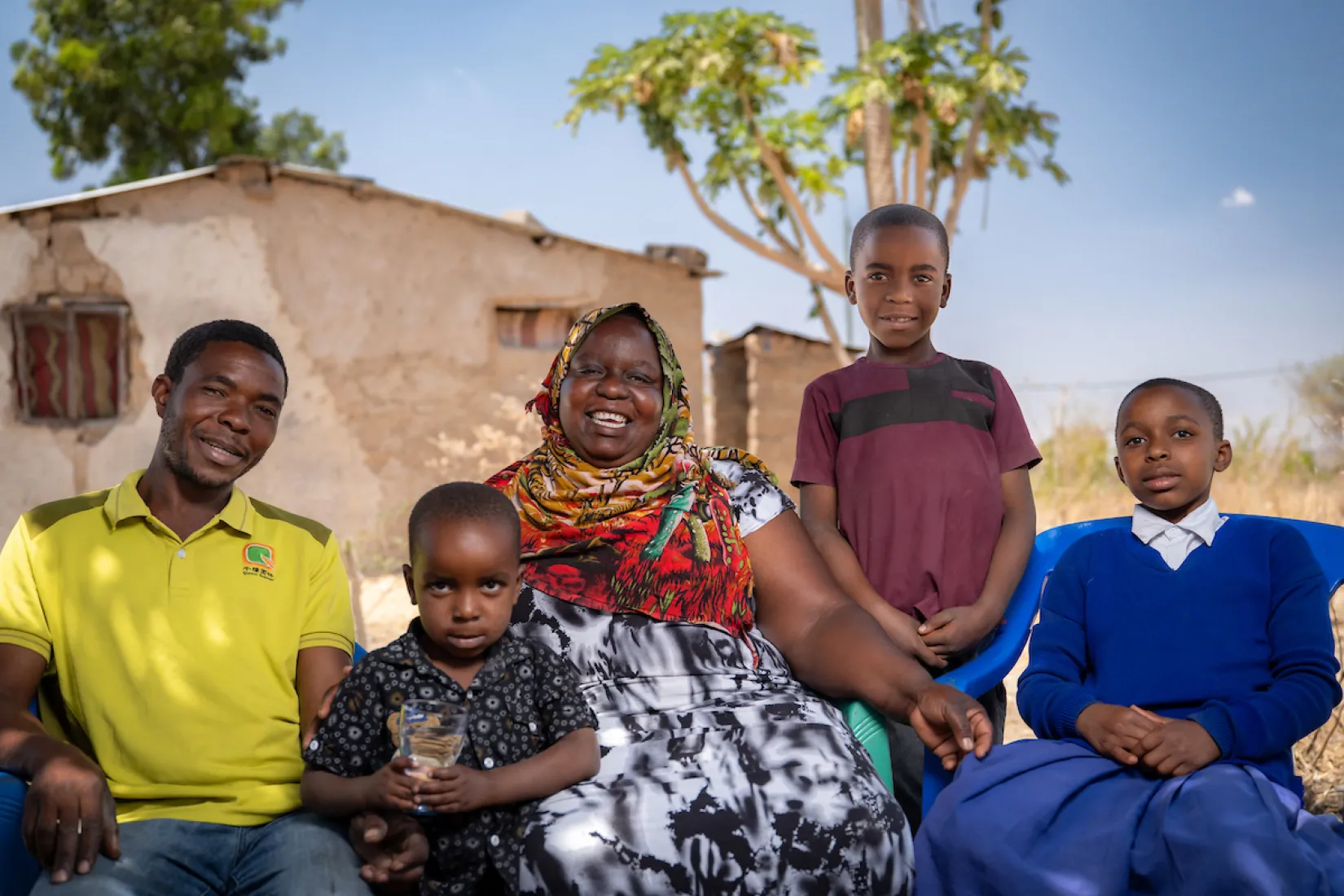 Pendo and her family