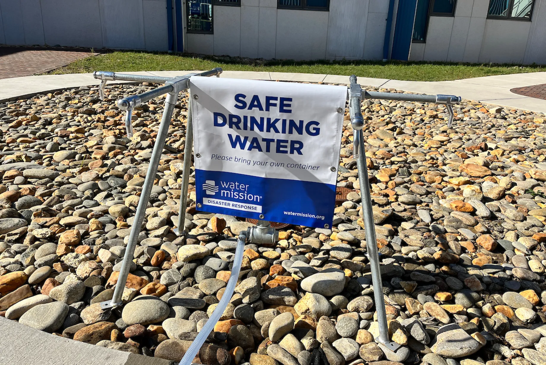 Safe water access point