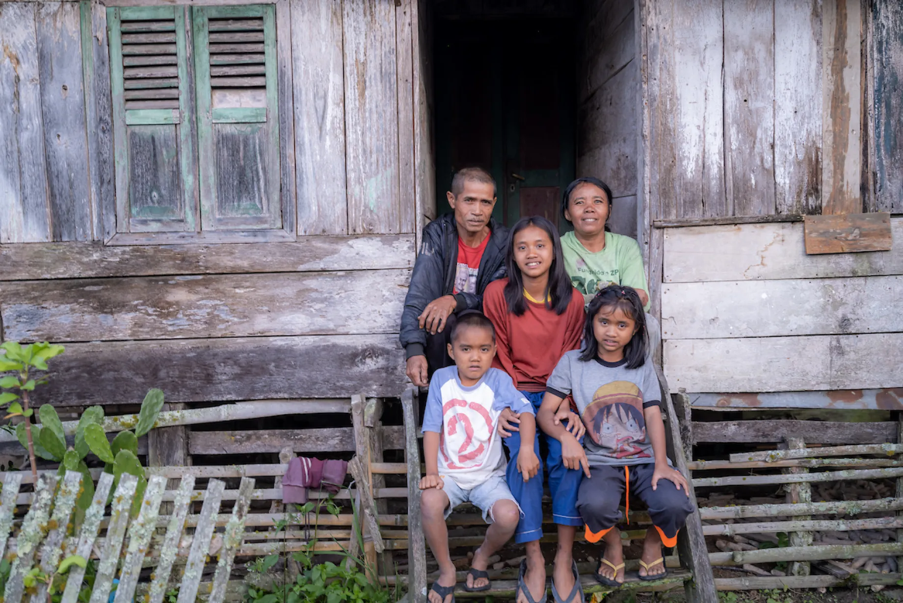 Renatal and her family