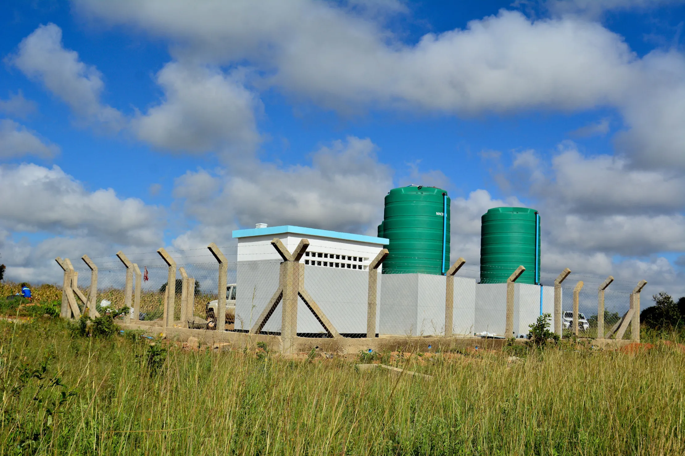 Safe water project in Malawi, Africa