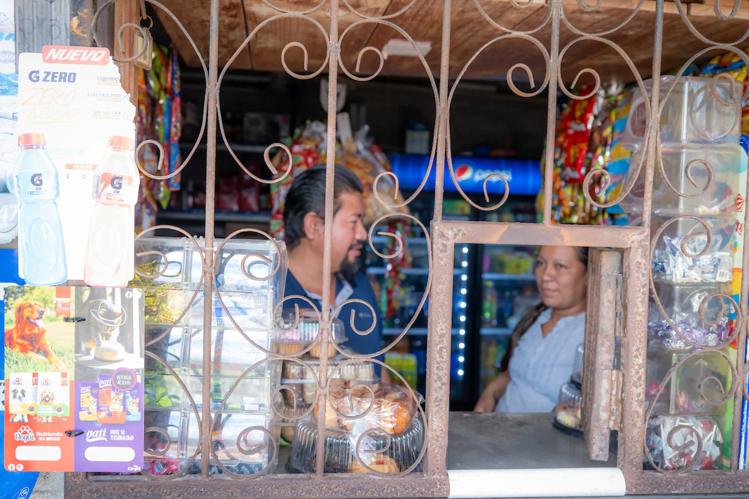 Denis at his business