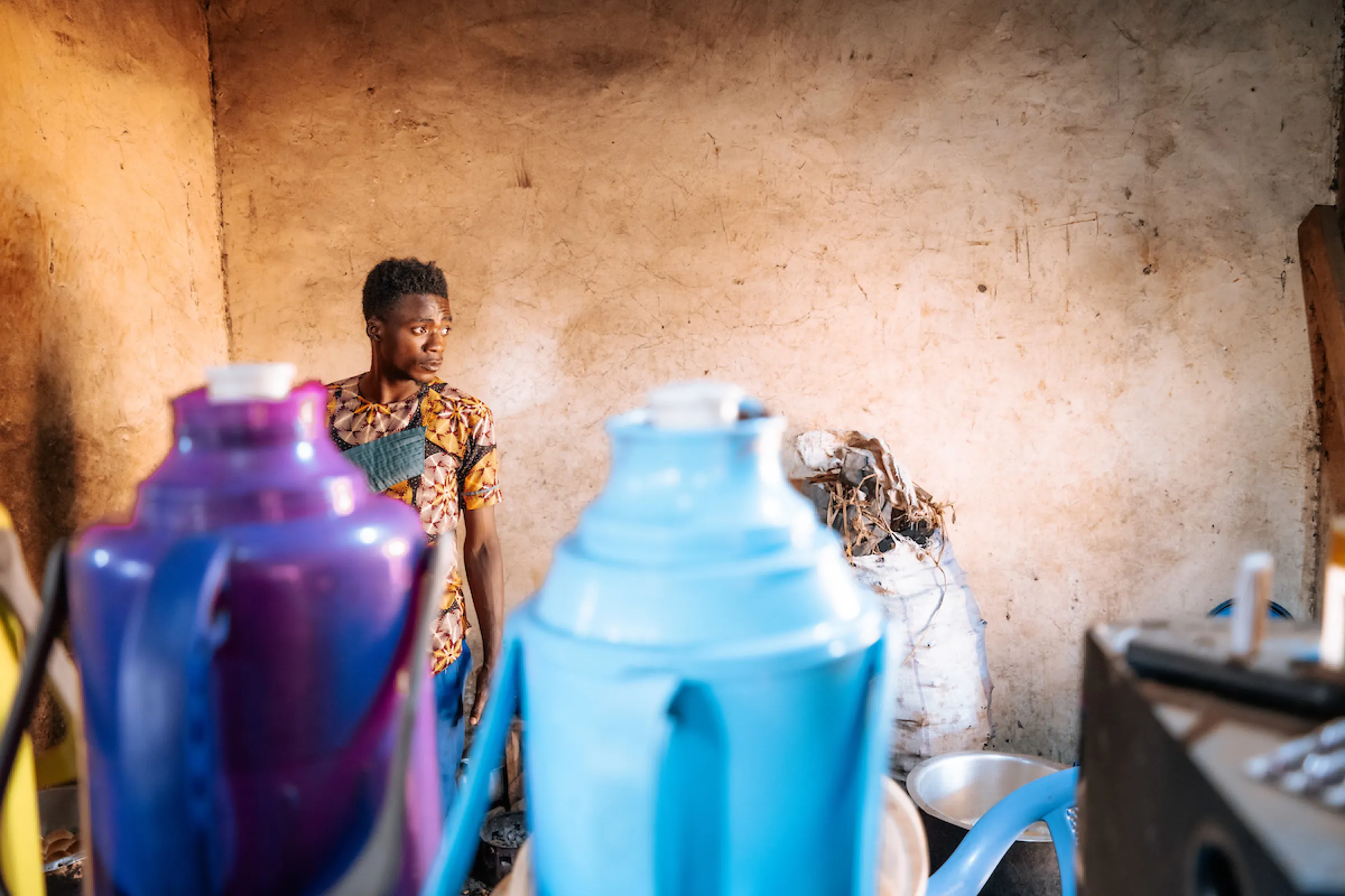 Jackline at her restaurant