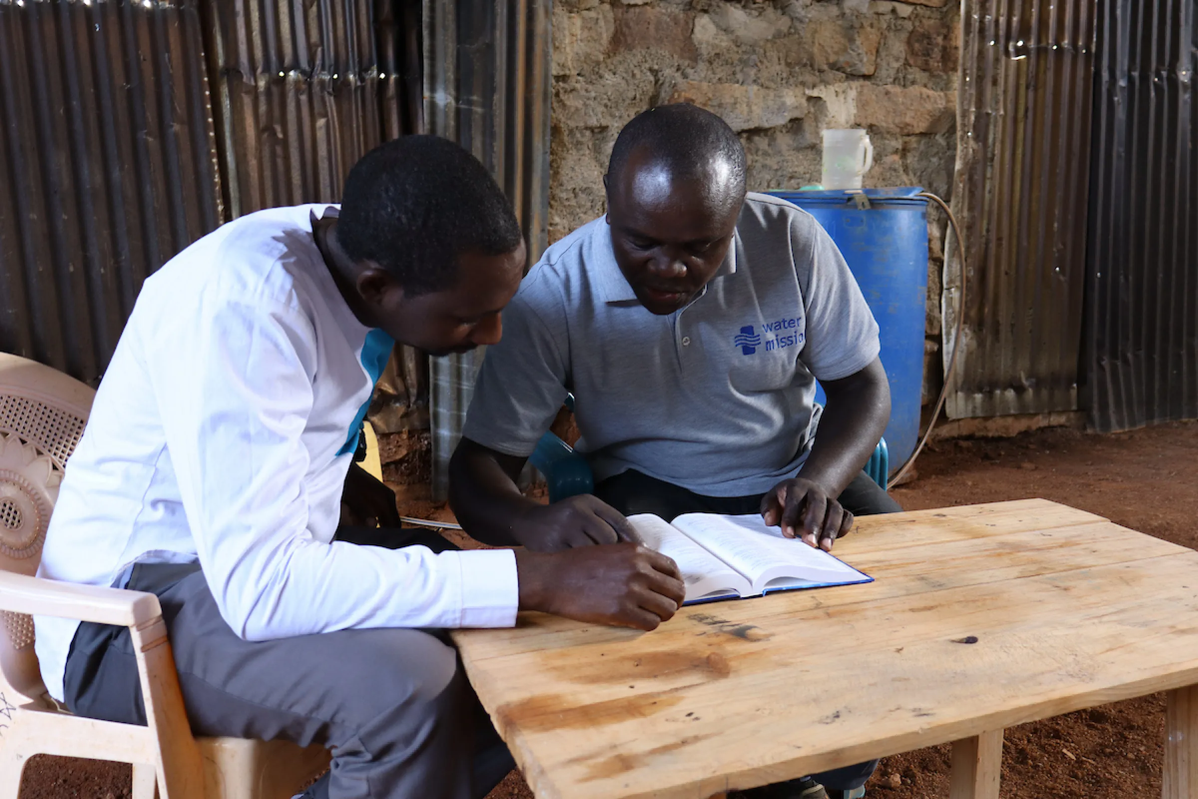 Living Water training in Kenya, Africa
