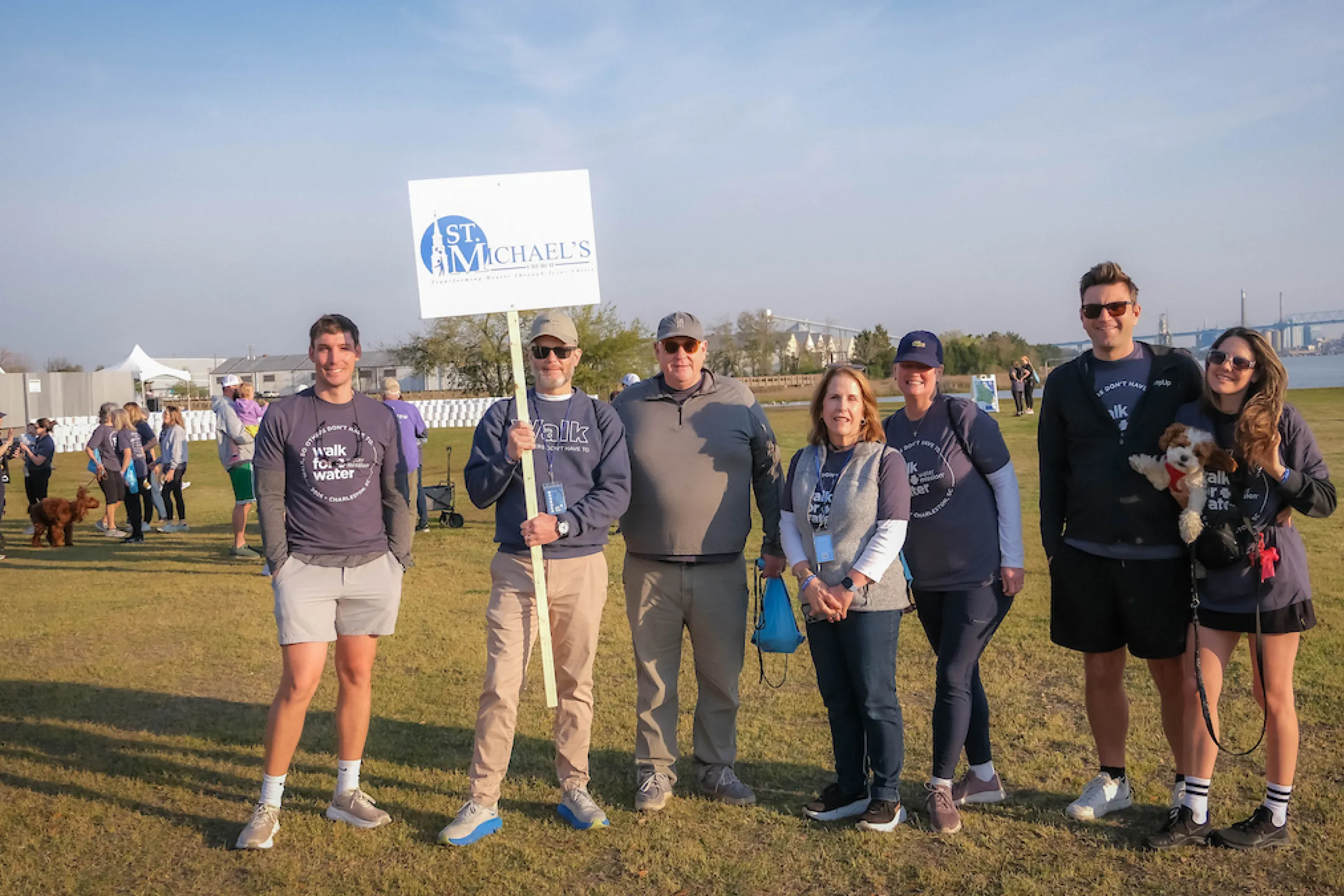 Cathedral Academy's Walk team