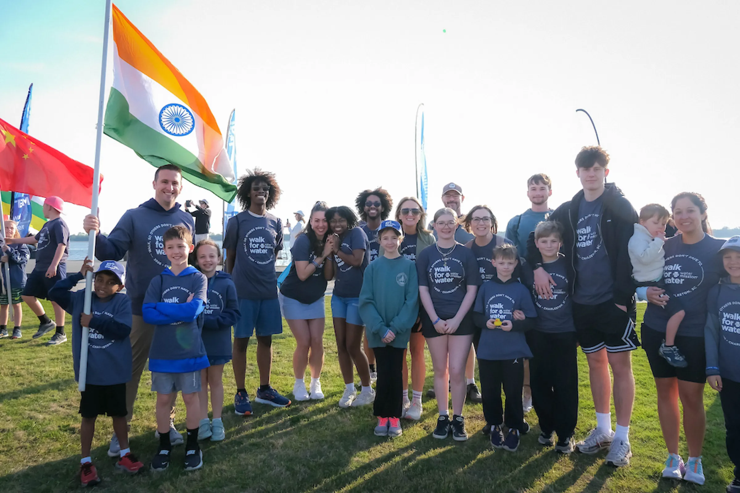 Cathedral Academy's Walk team