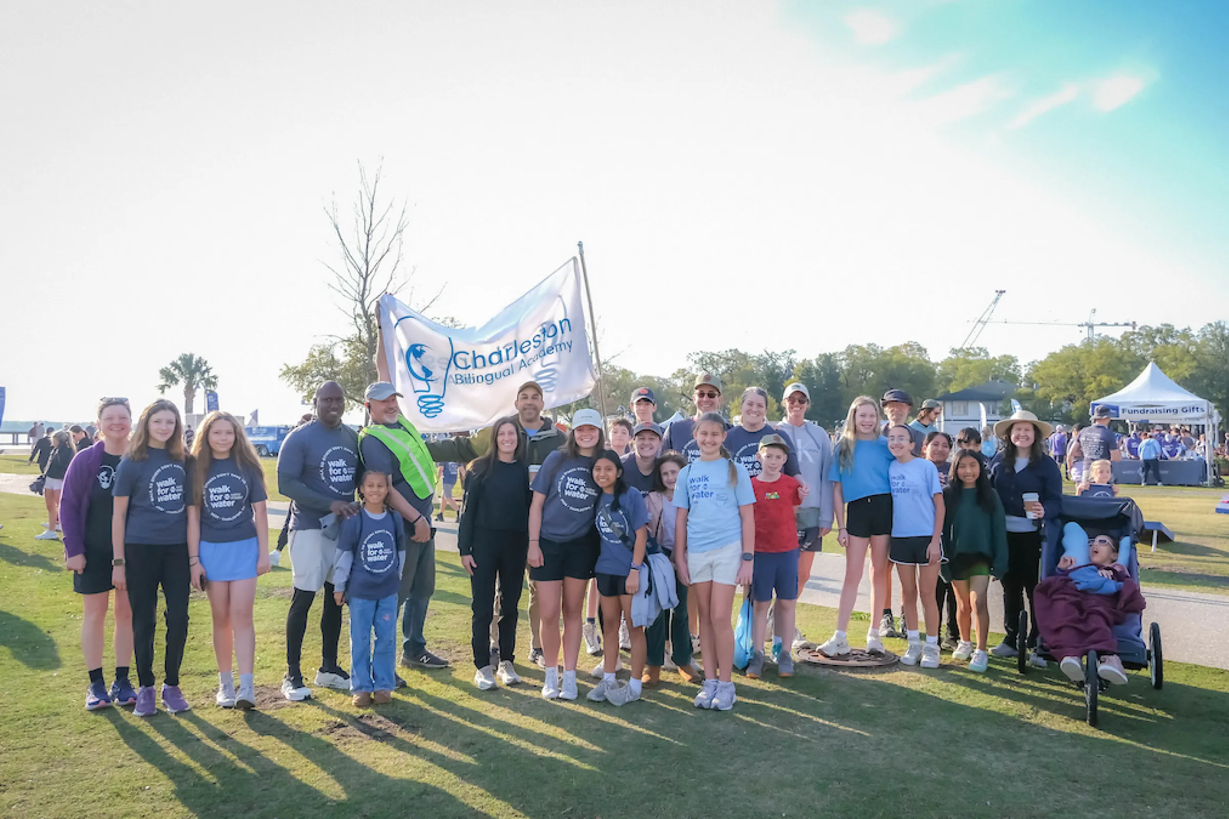 Cathedral Academy's Walk team