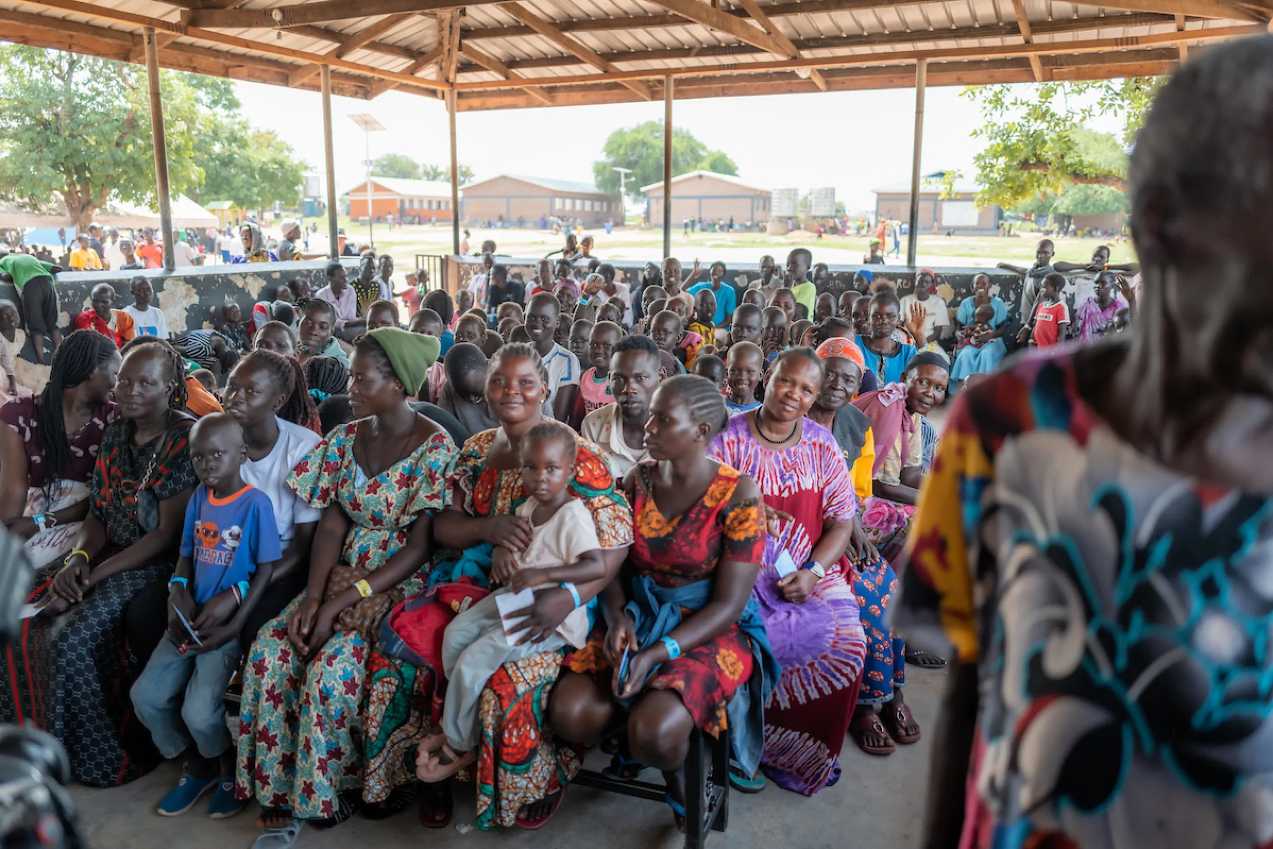 Refugees in Northern Uganda at Rino Camp