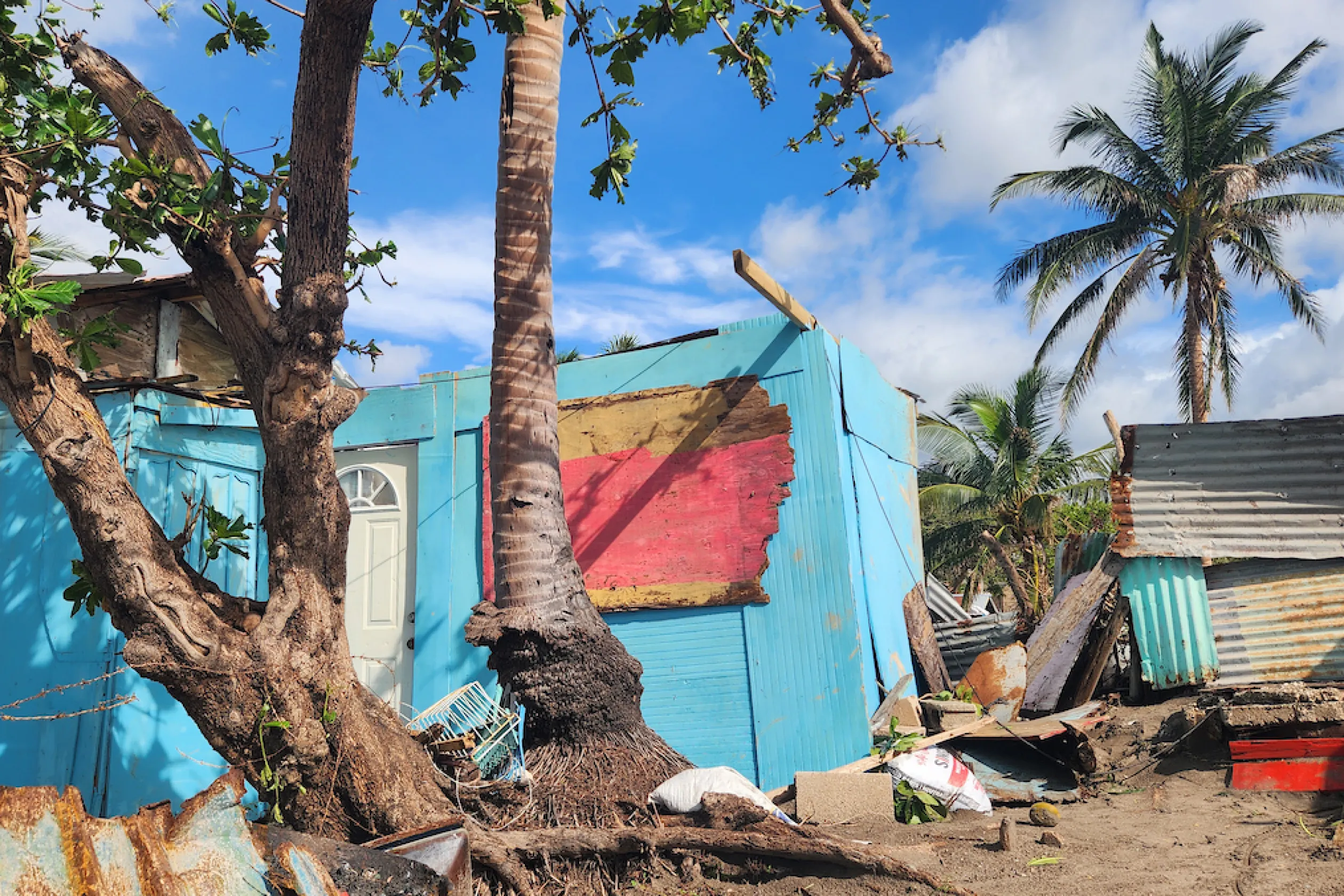 Hurricane Melissa damage in Jamaica