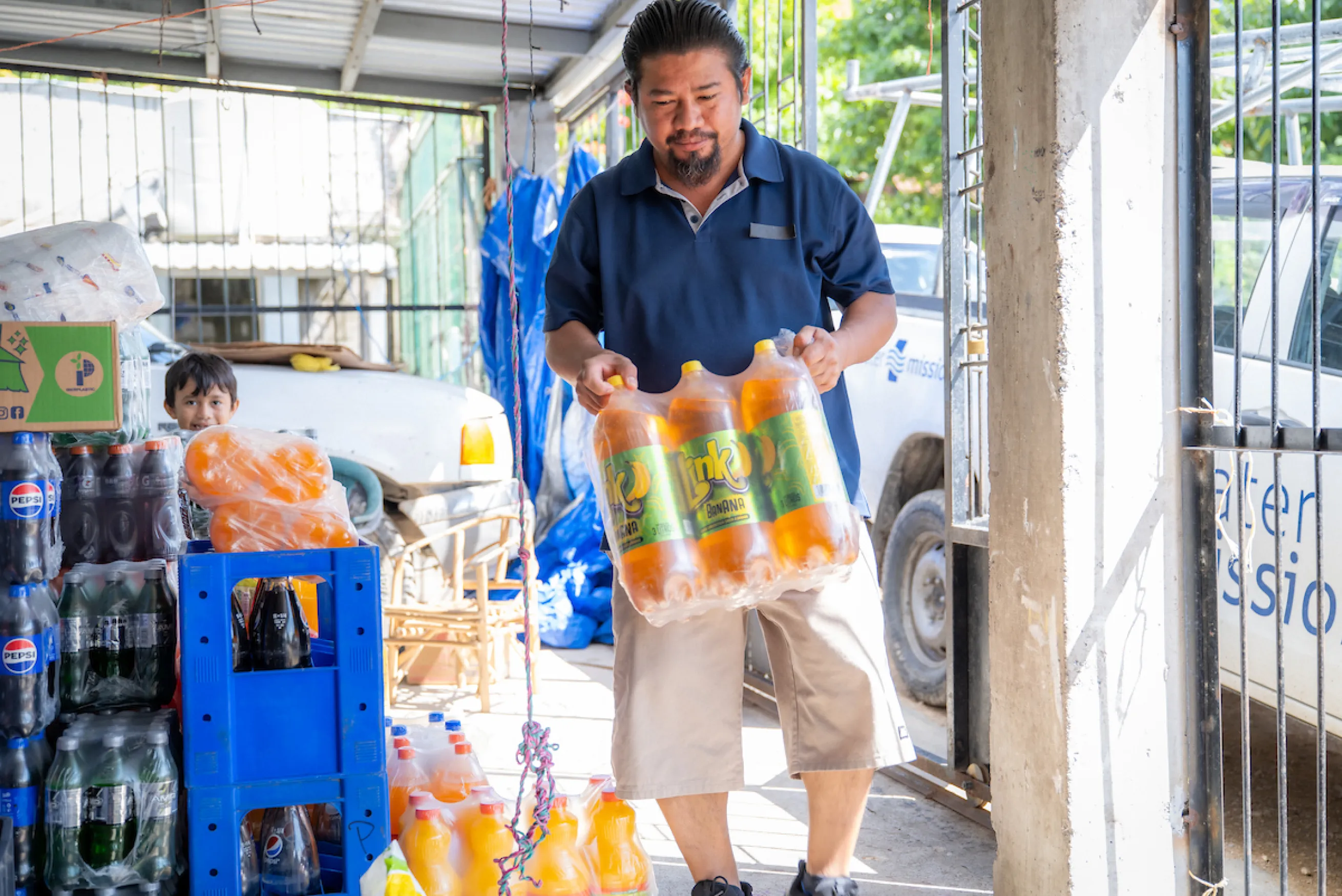 Denis at his business