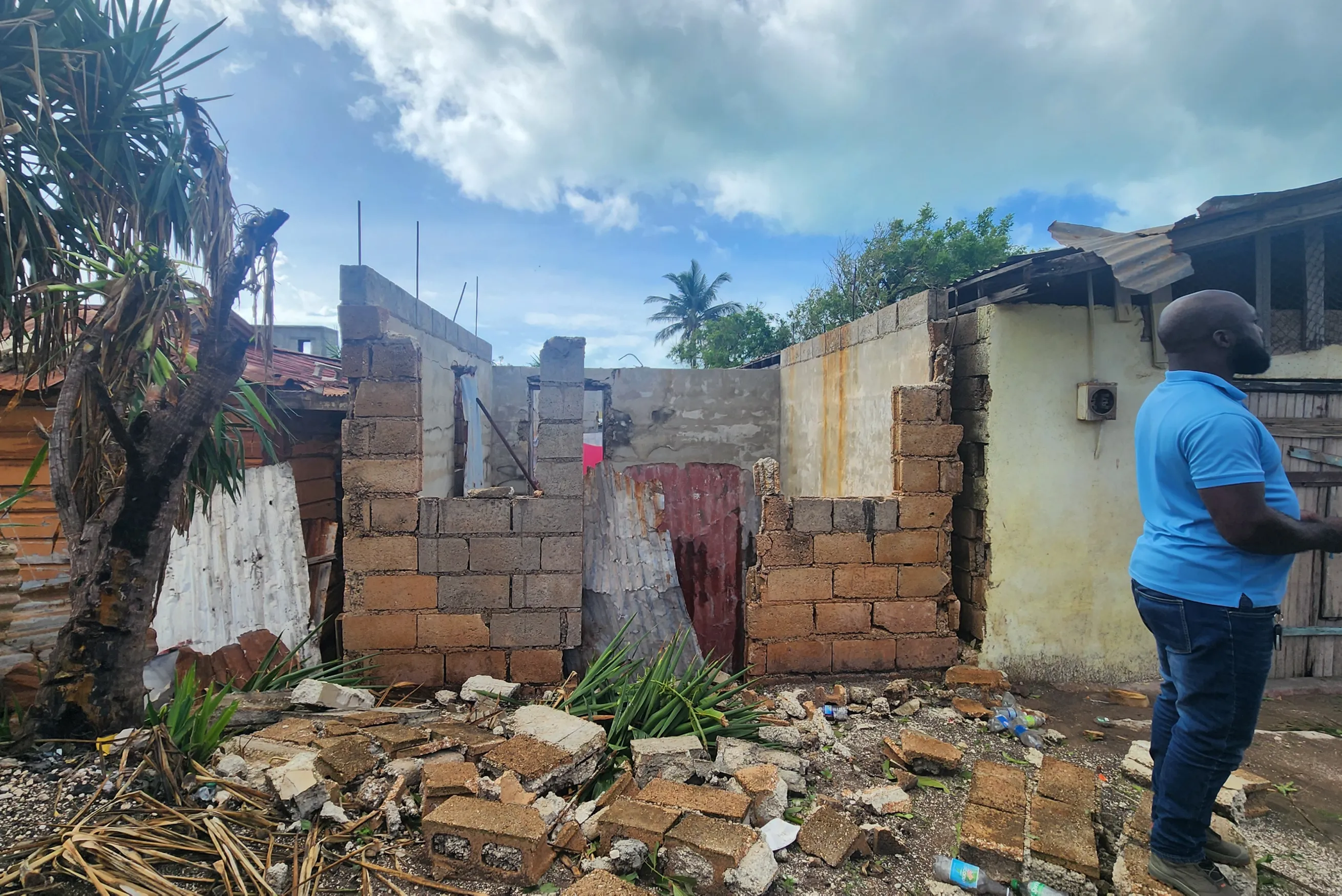 Hurricane Melissa damage in Jamaica