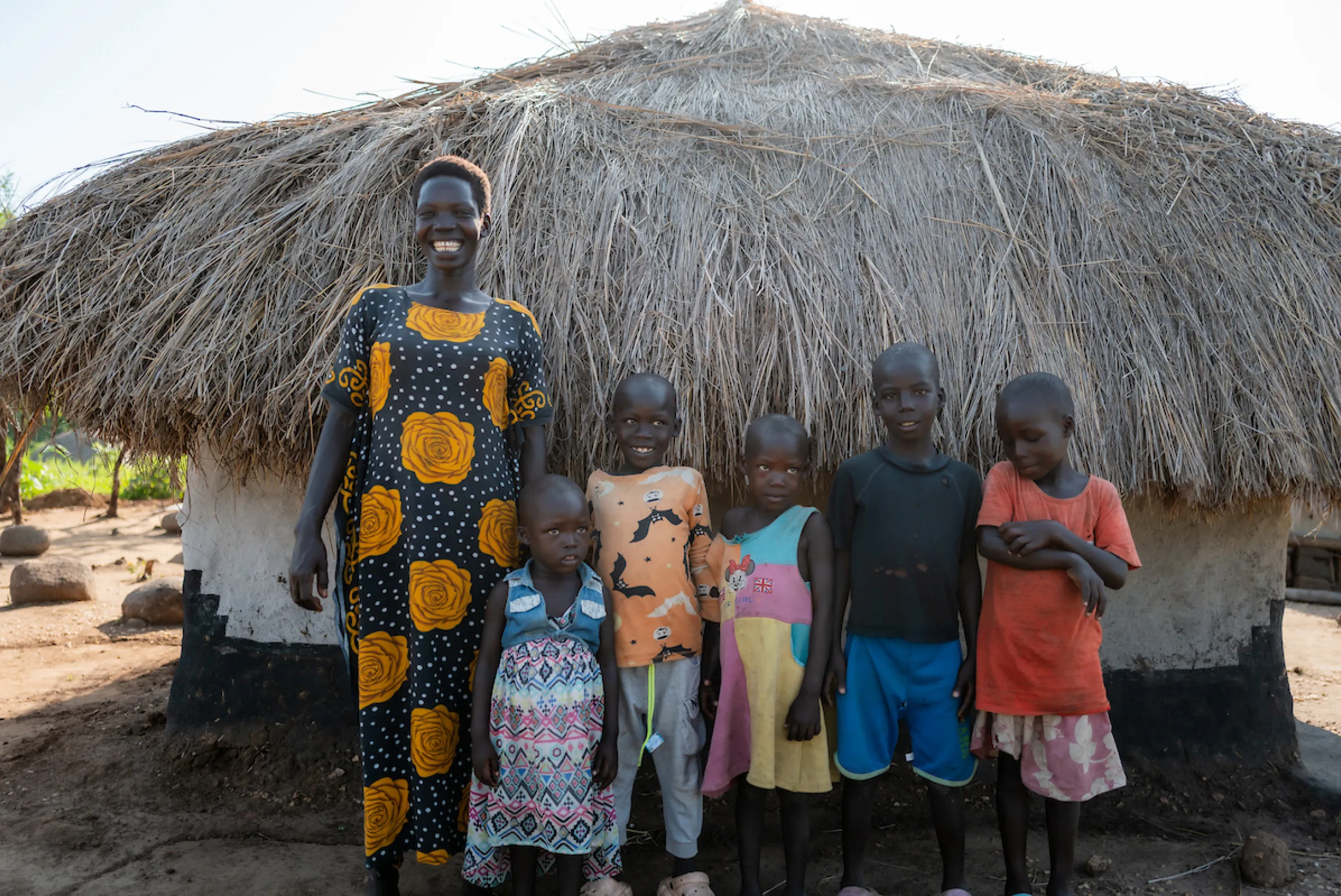Refugees in Northern Uganda at Rino Camp