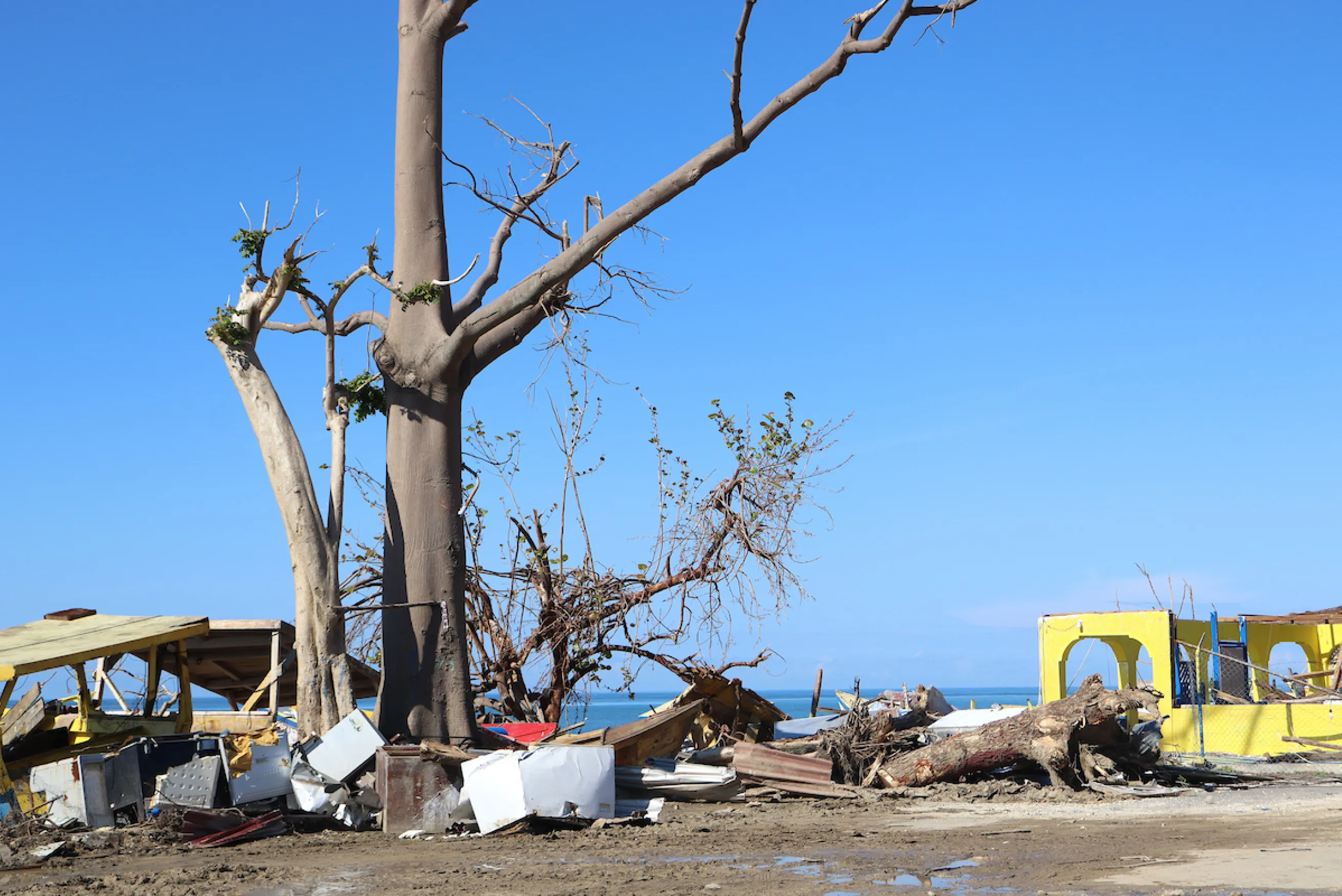 Hurricane Melissa damage in Jamaica