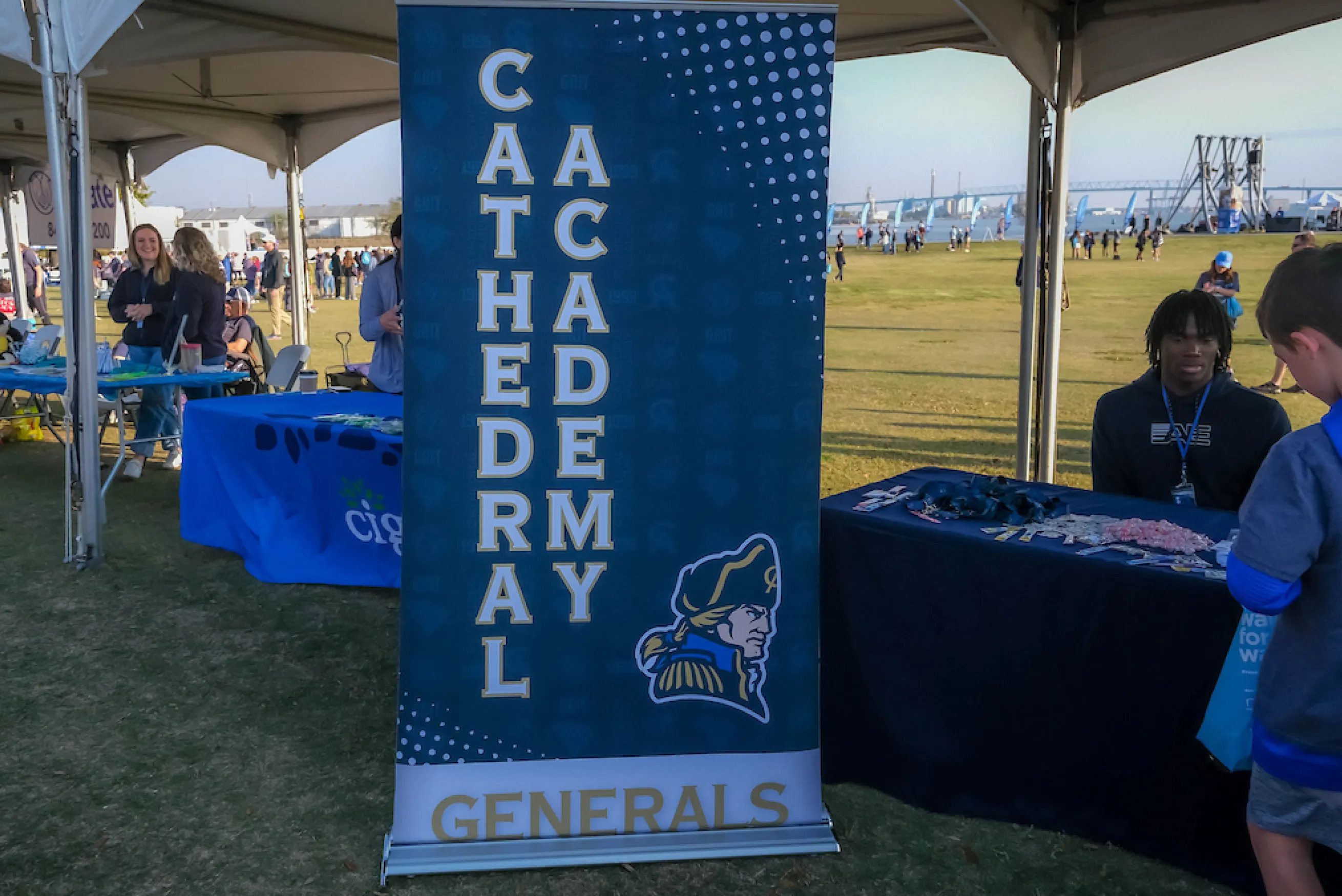 Cathedral Academy's Walk team