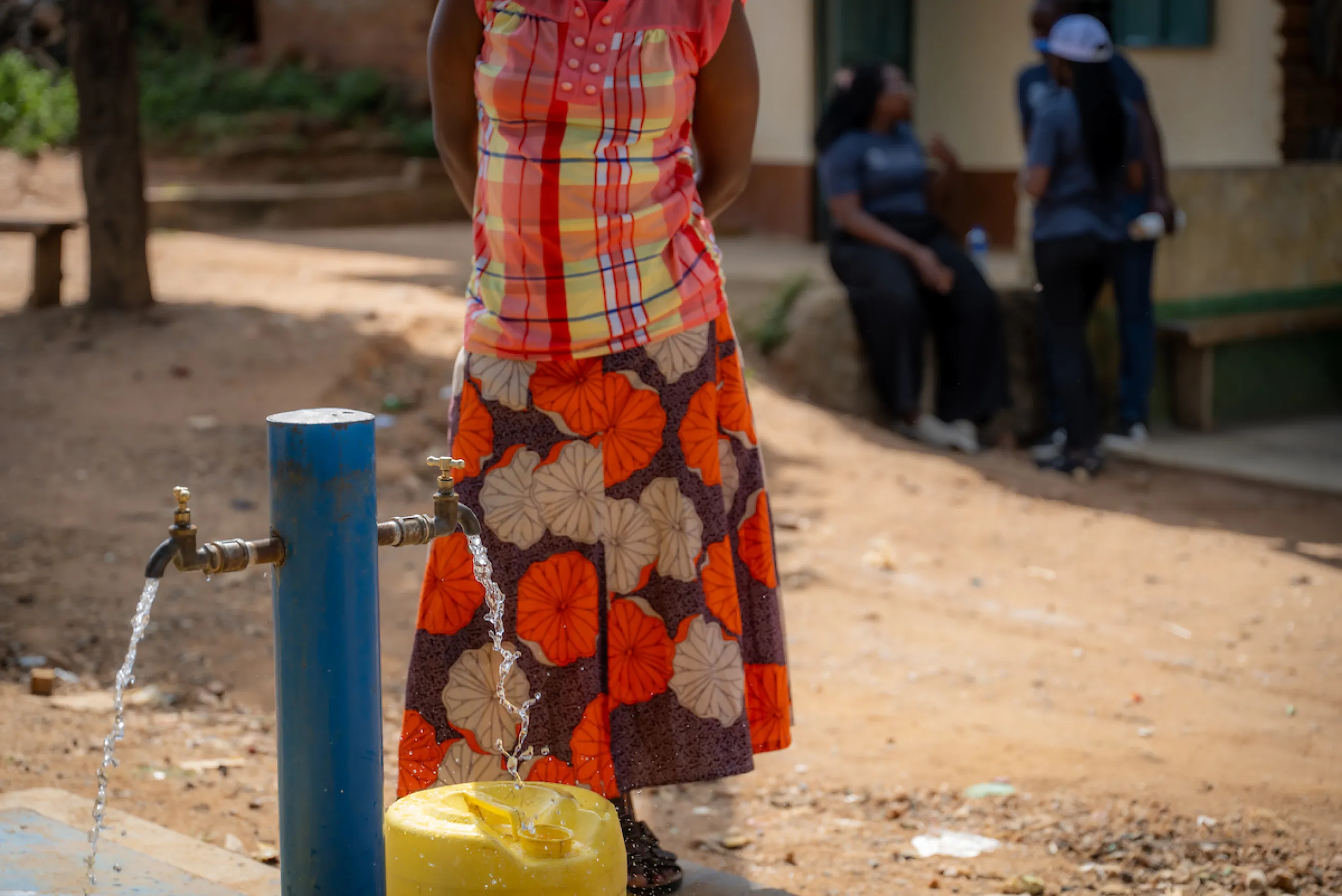 Safe water flows in Mutulani, Kenya